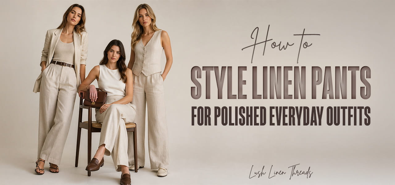 How to Style Linen Pants for Polished Everyday Outfits