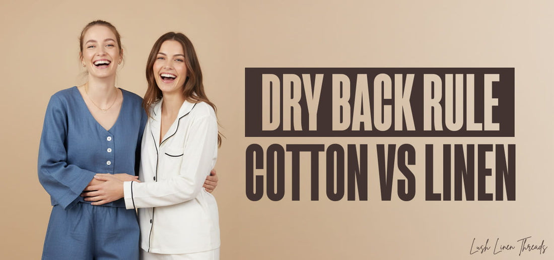 Cotton or Linen Pajamas for Sweaty Sleepers: Dry Back Rule