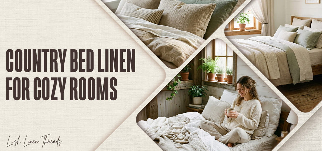 How to Choose Country Style Bed Linen for a Calm, Cozy Bedroom