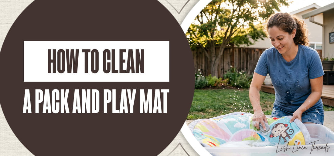 How to Clean a Pack and Play Mat Without Damage