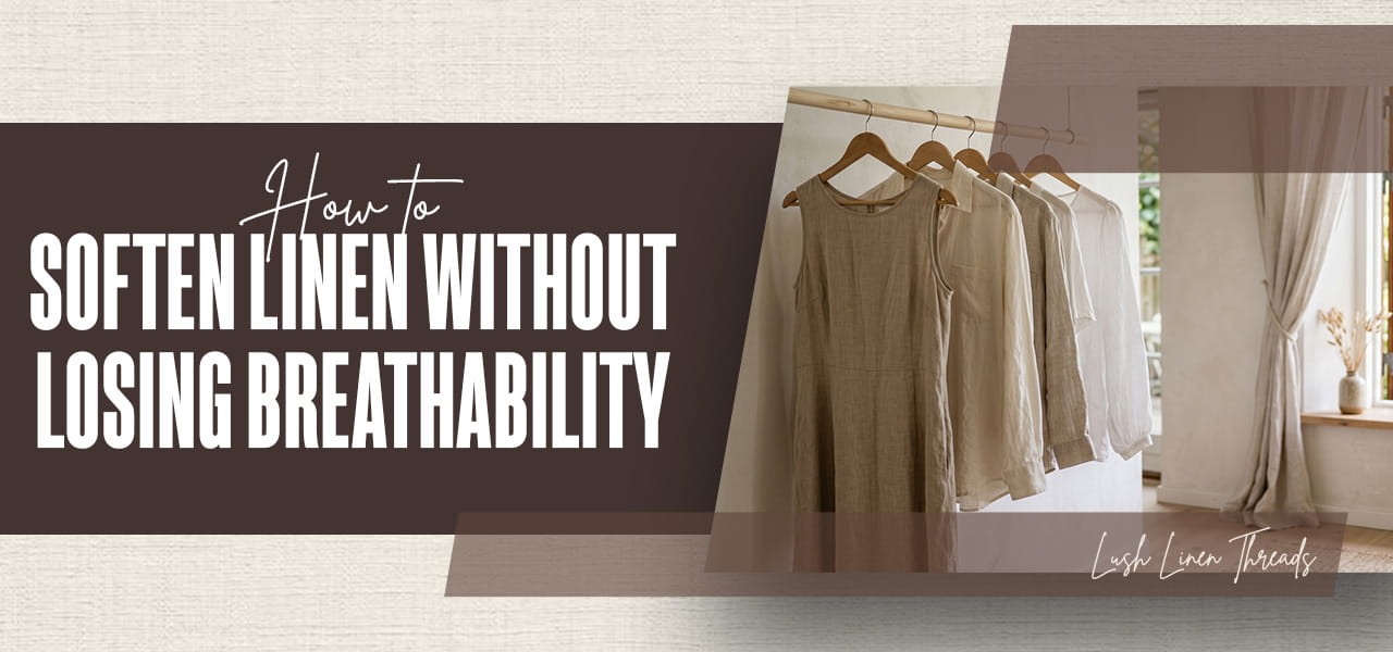 How to Soften Linen Clothing Without Ruining Breathability