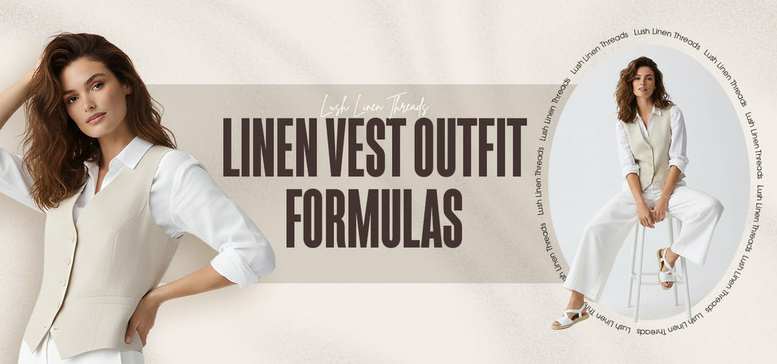 How to Style a Linen Vest With Simple Outfit Formulas