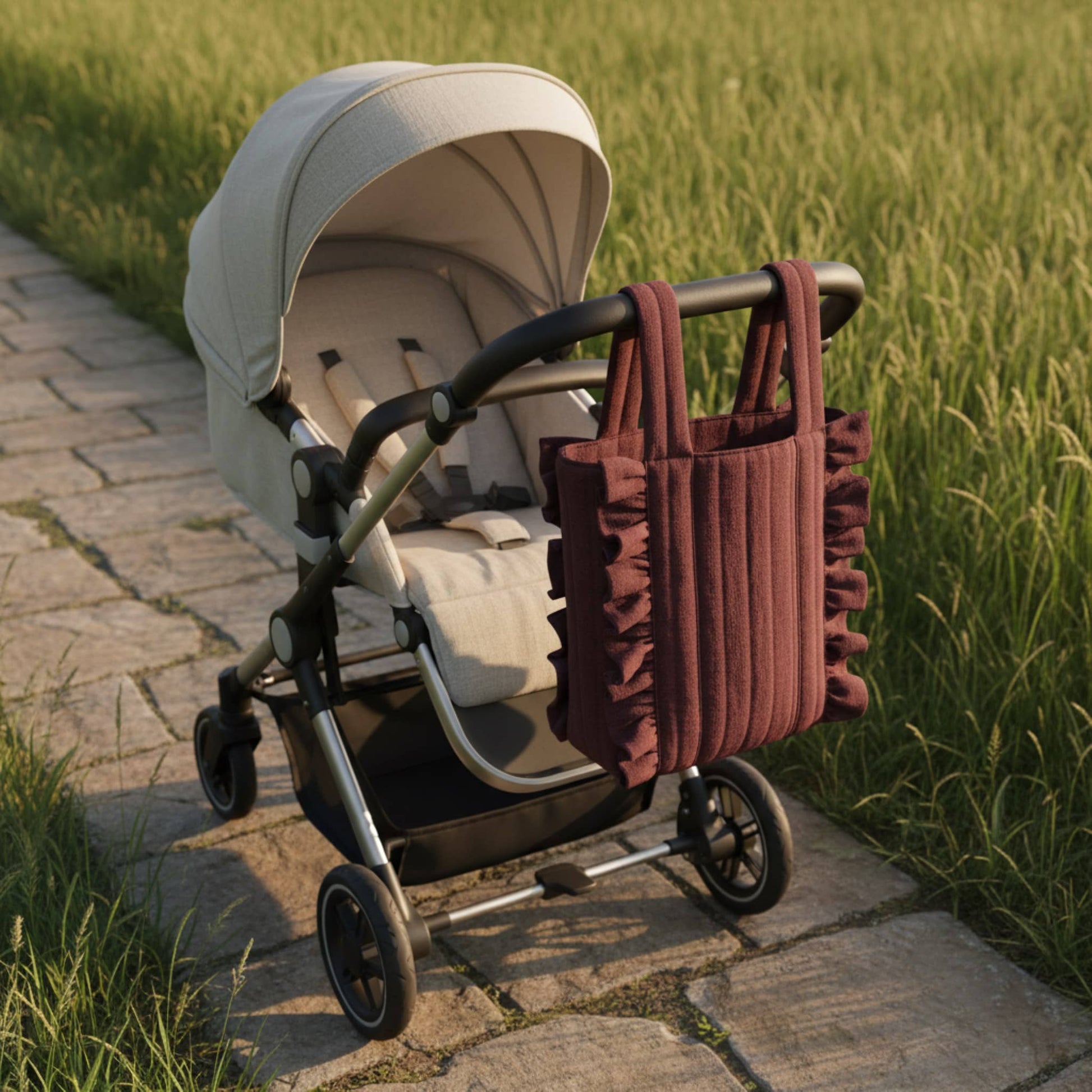 Baby Stroller Bags, Linen Stroller Bag