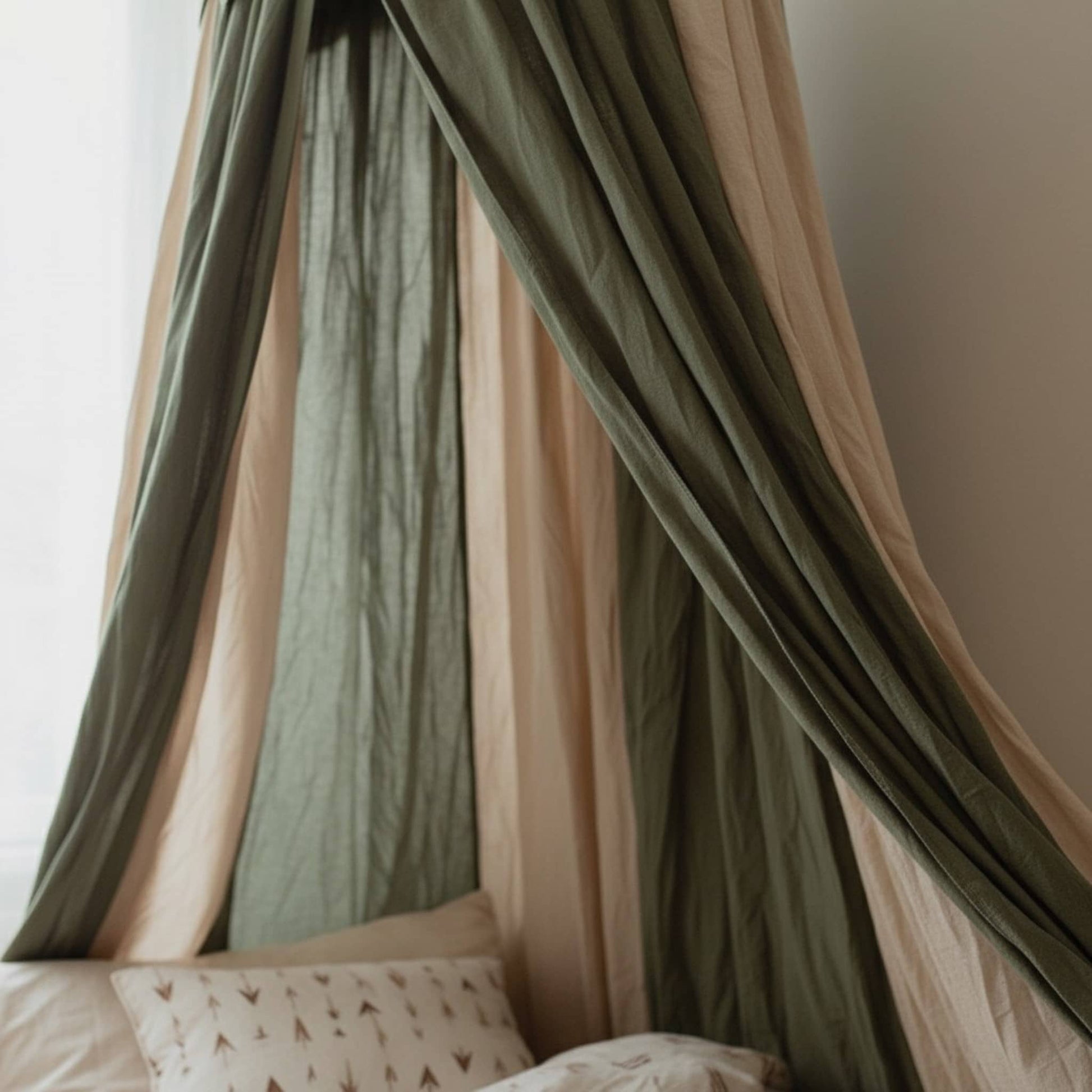 Bed Canopy Linen, Circus Linen Canopy