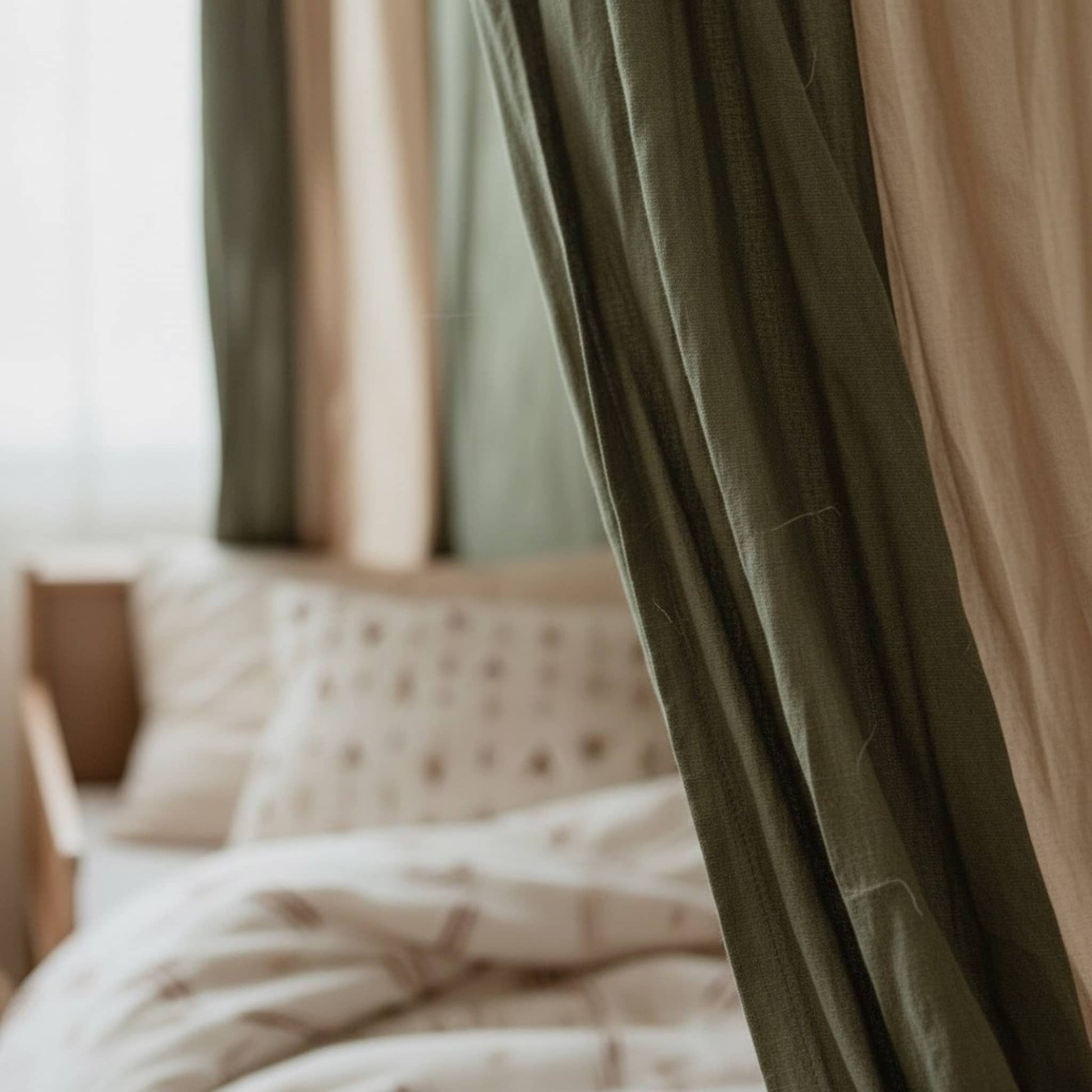 Bed Canopy Linen, Circus Linen Canopy