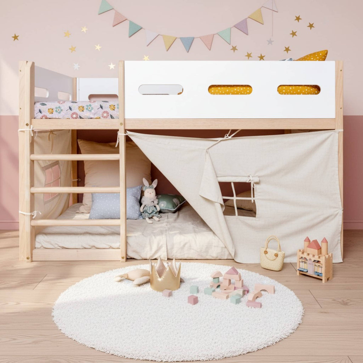 Curtains For Ikea Kura Bed, Ikea Kura Bed Curtains
