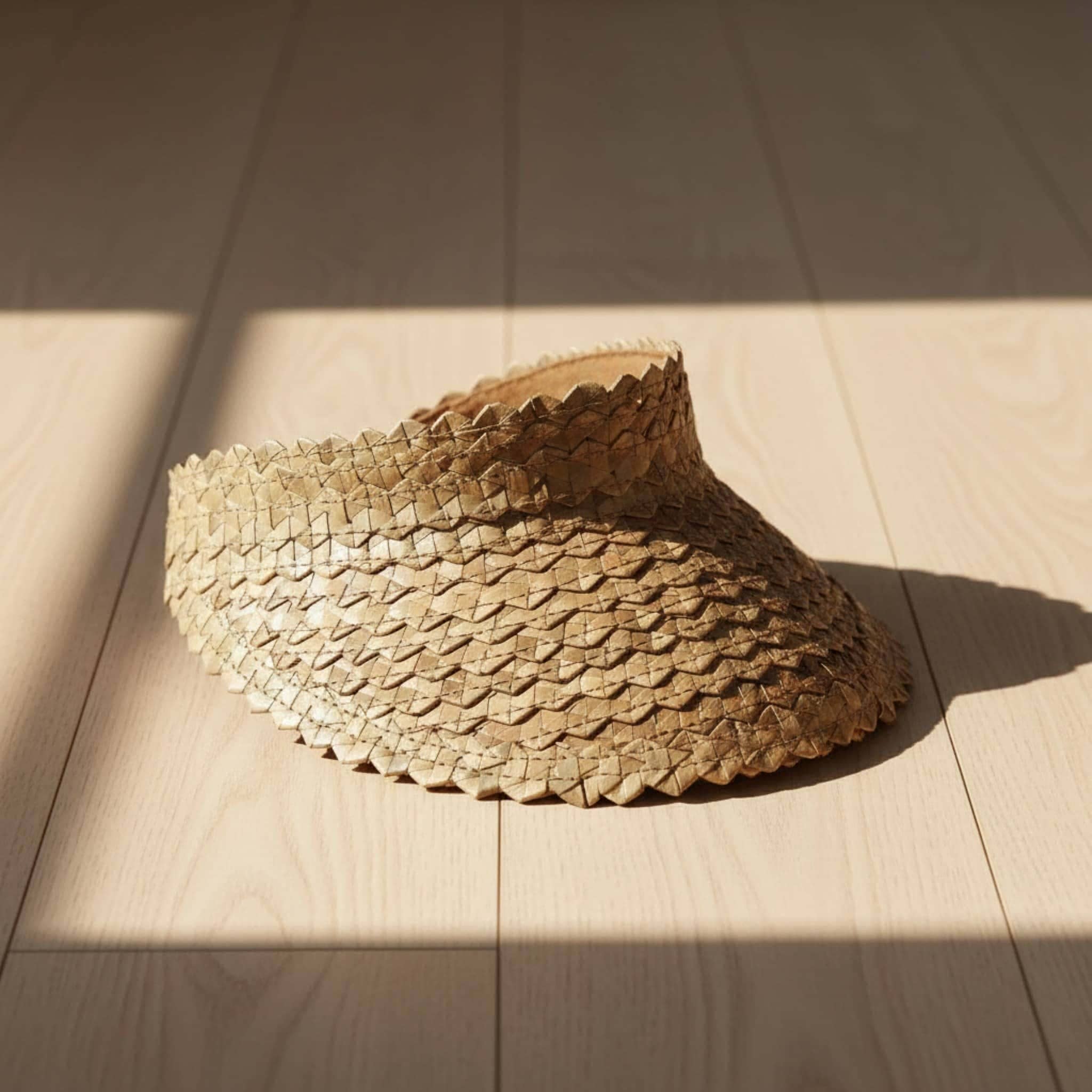 Kids Straw Sun Visor, Straw Visor Hat