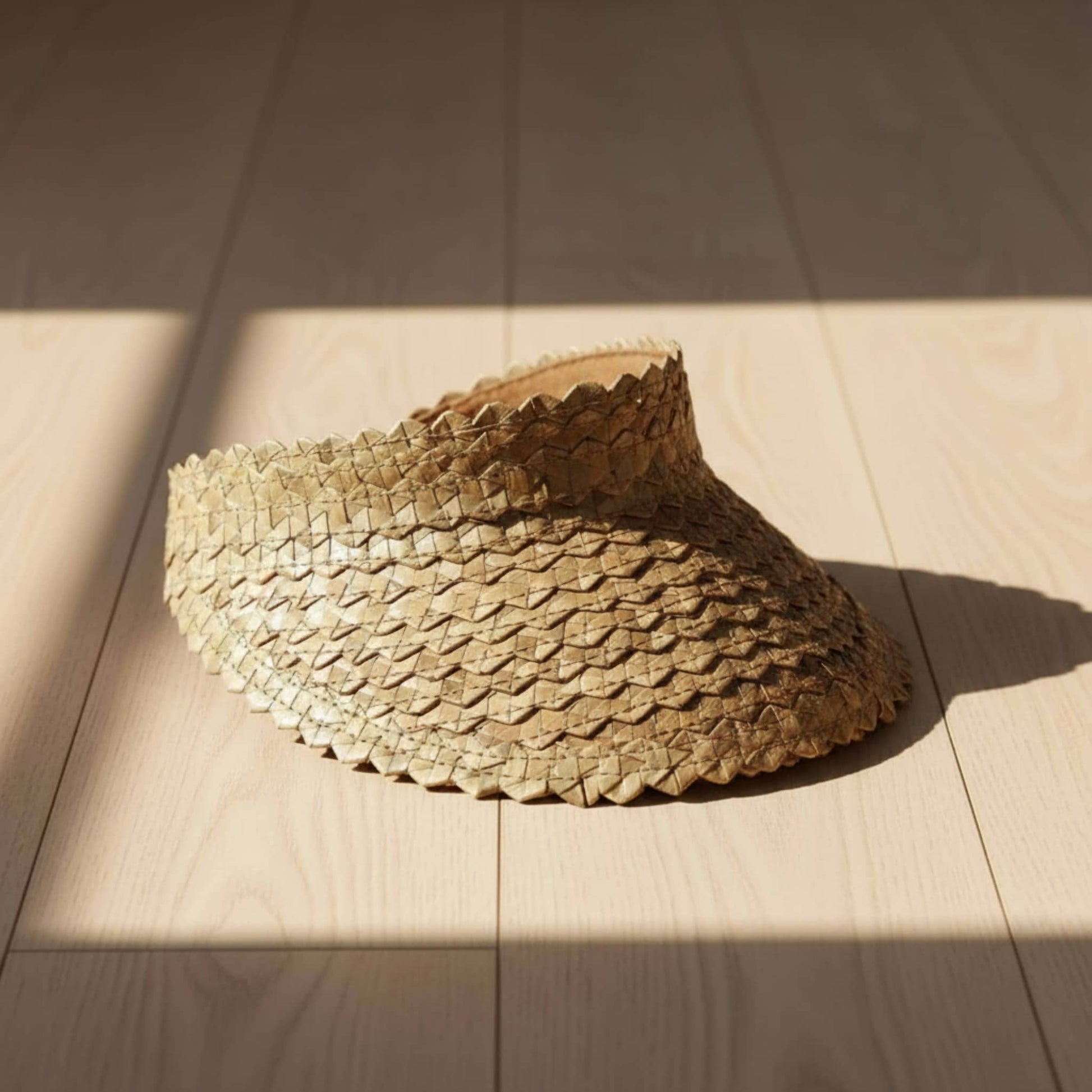 Kids Straw Sun Visor, Straw Visor Hat