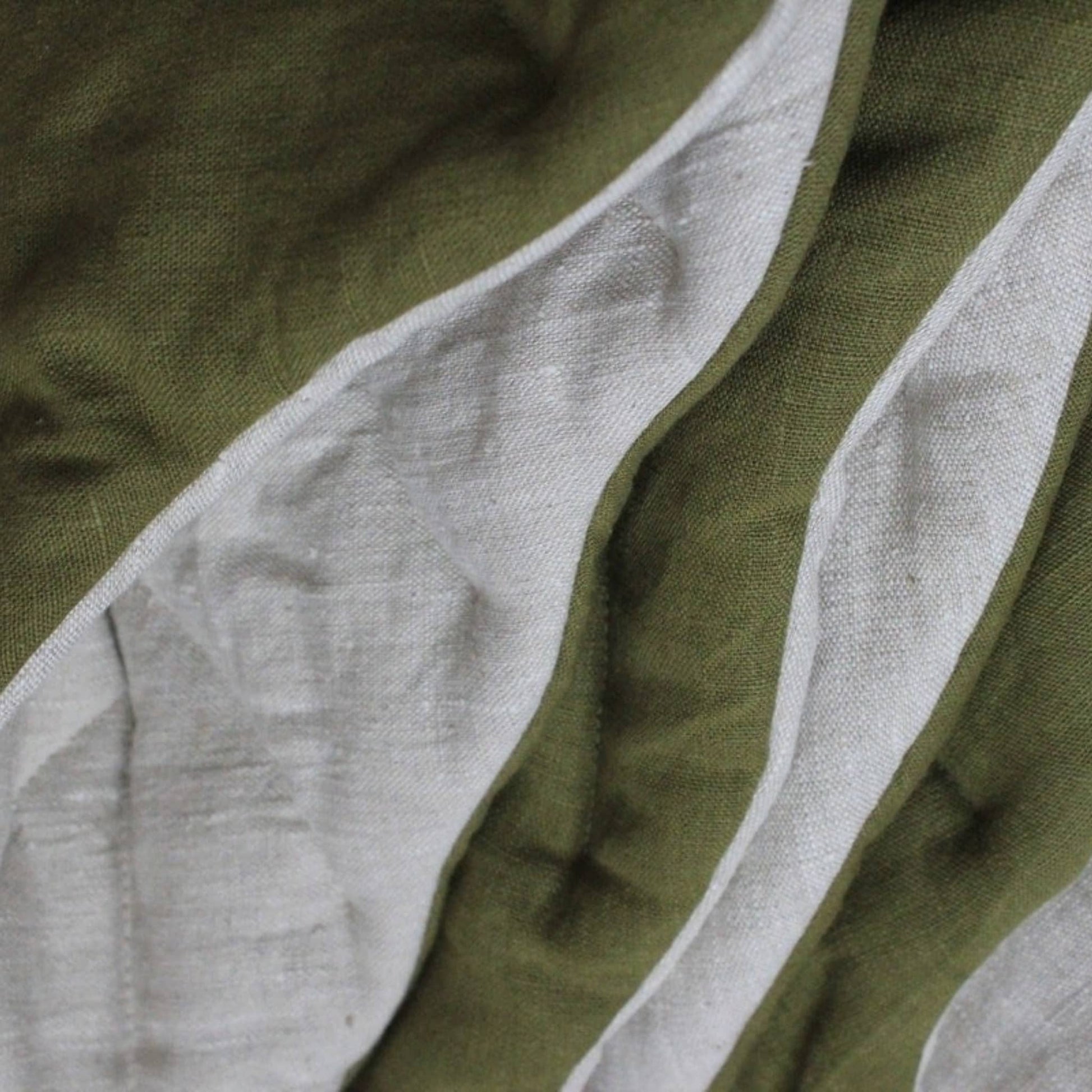 Leaf Baby Play Mat, Linen Green Kids Play Mat