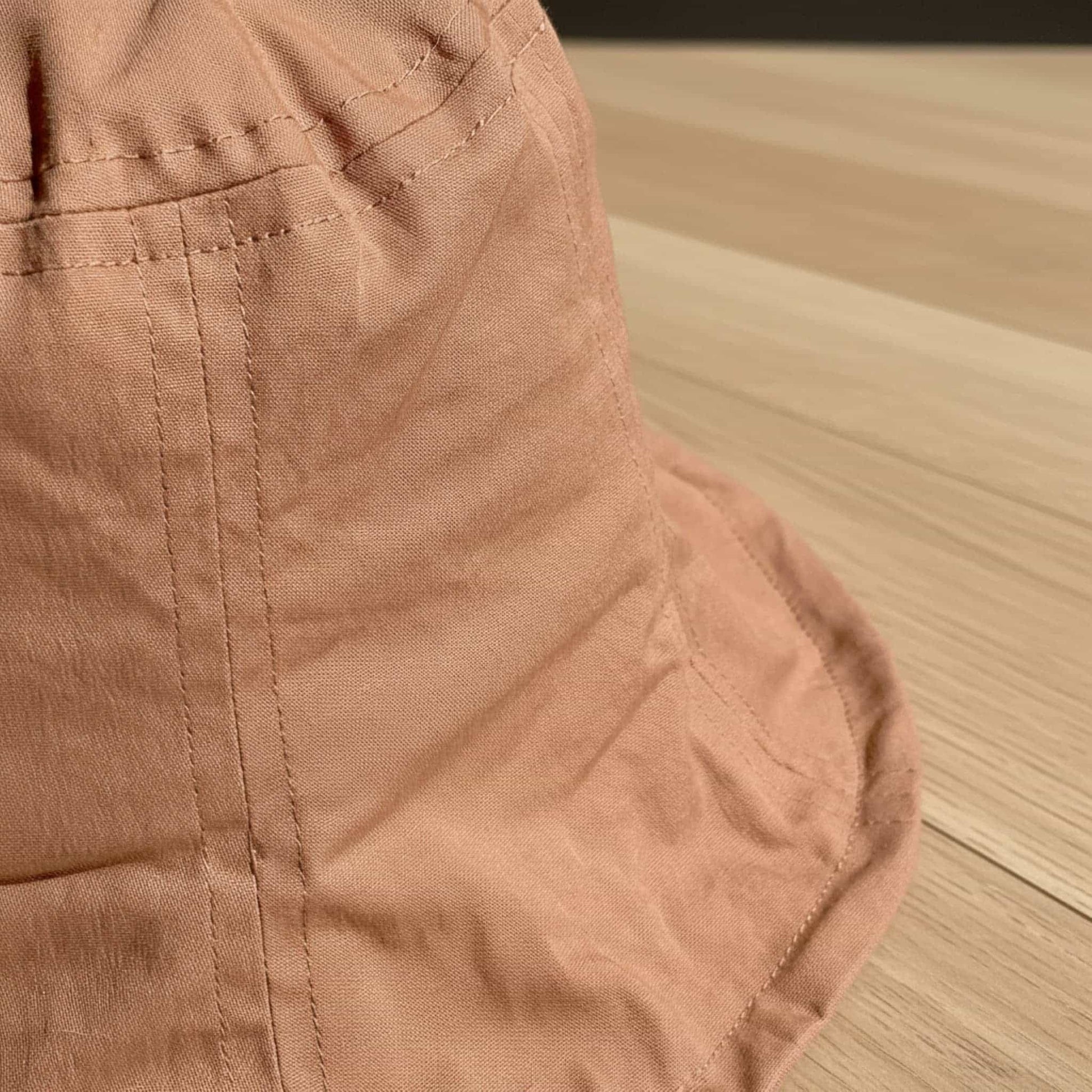 Linen Baby Bucket Hat, Baby Summer Hat