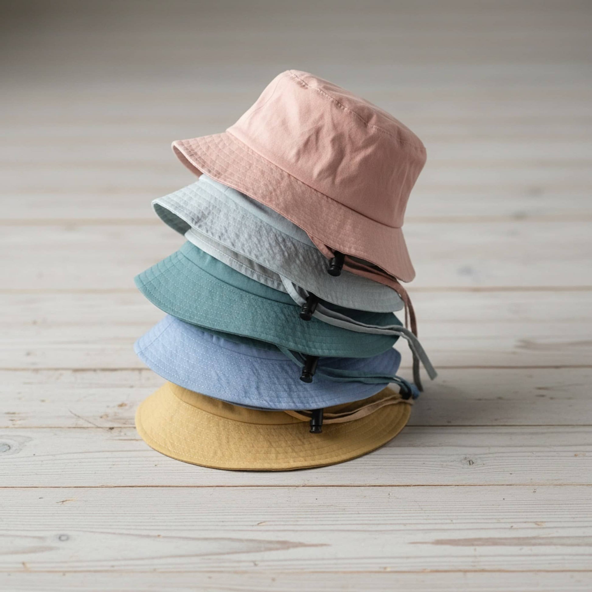 Linen Baby Bucket Hat, Baby Sun Hats