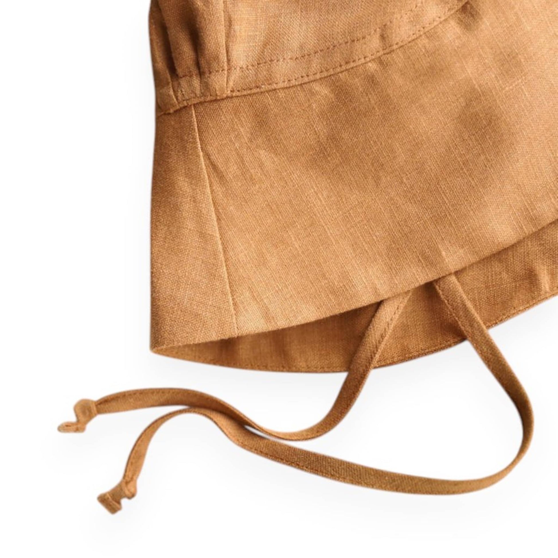 Linen Baby Bucket Hat, Linen Bucket Hat