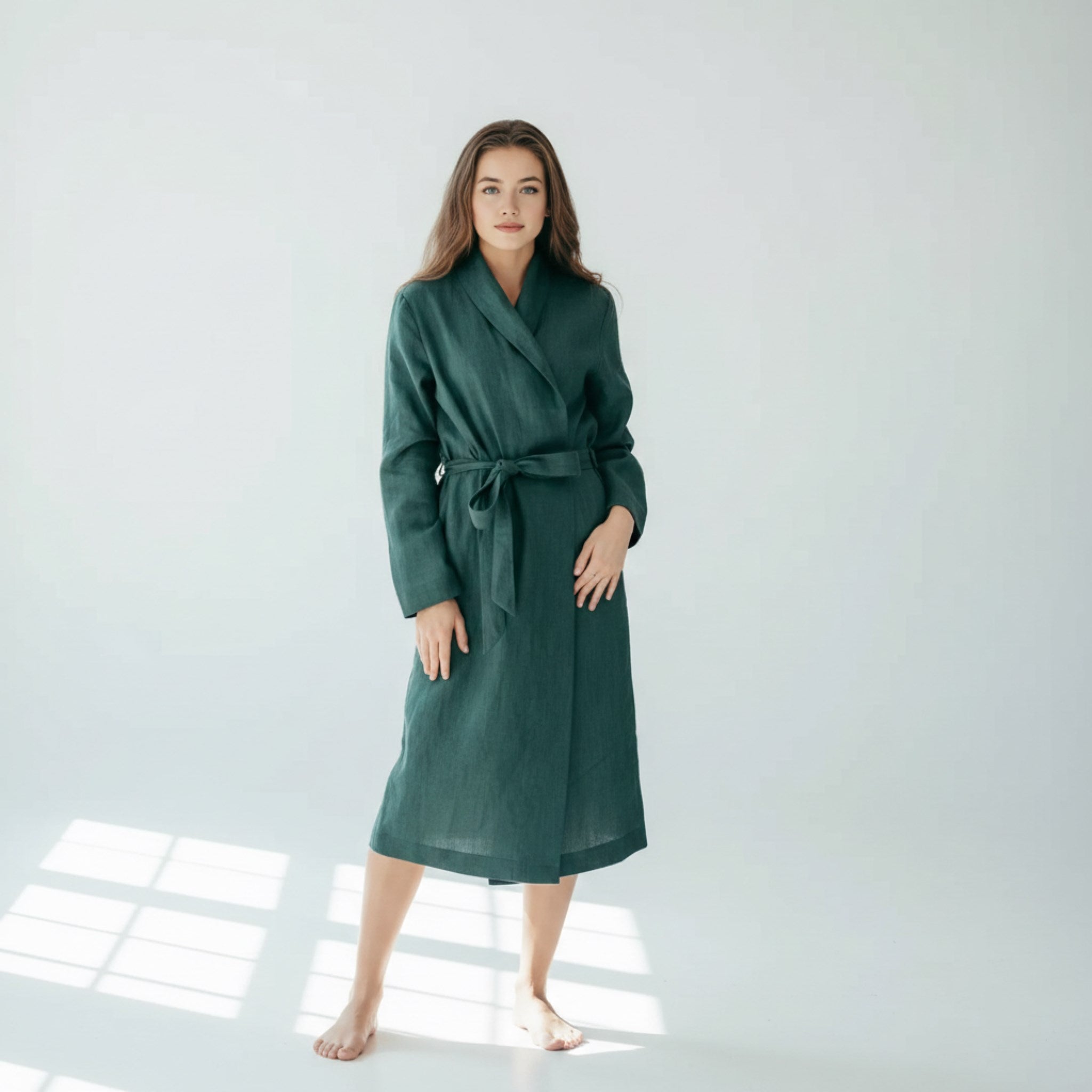 Linen Bath Robe, Linen Robes For Women