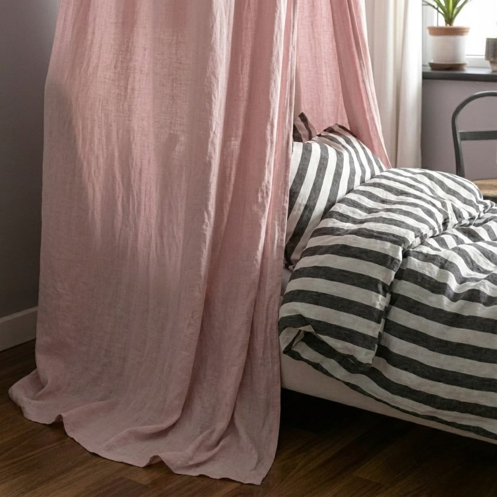 Linen Bed Canopy, Circus Hanging Bed Canopy​
