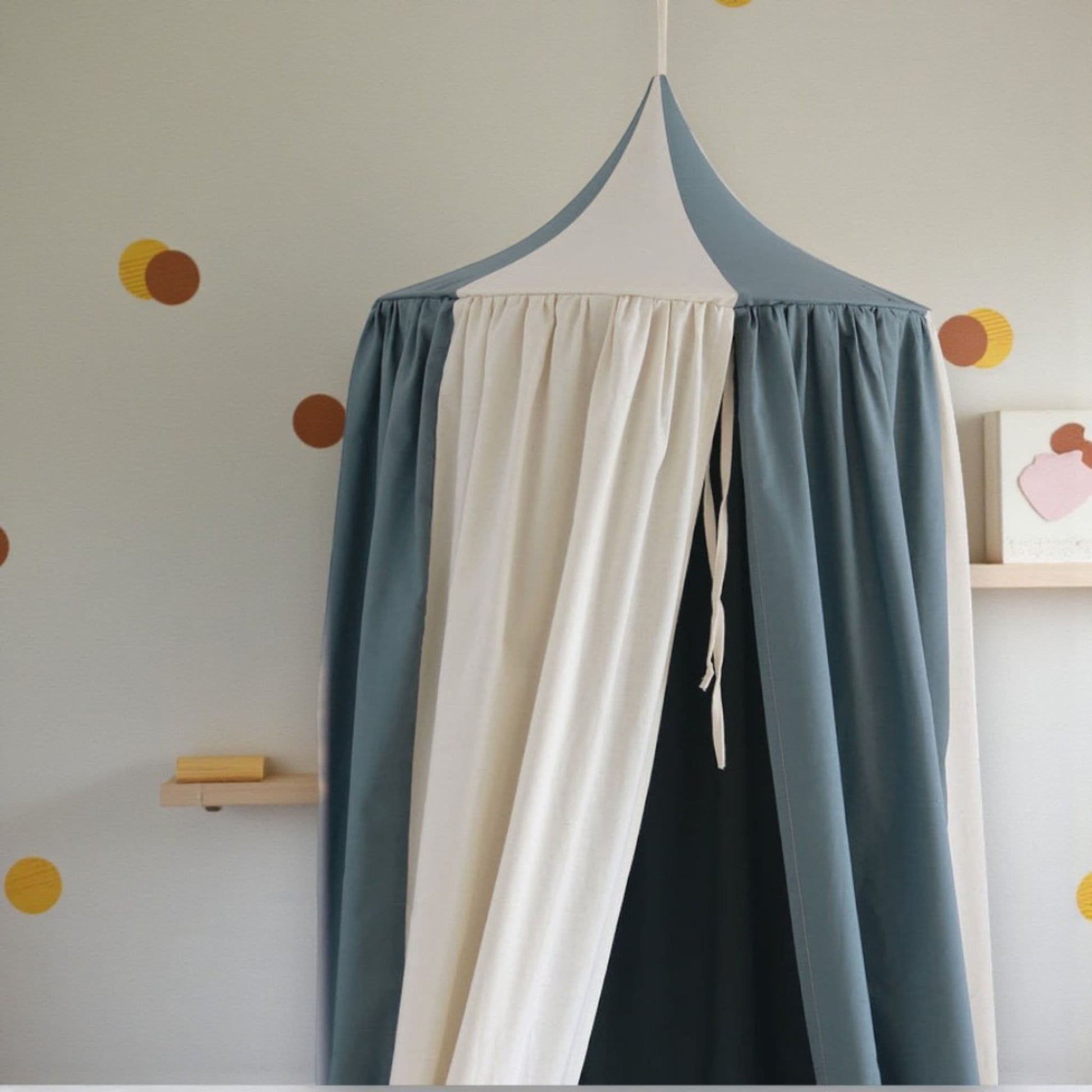 Linen Bed Canopy, Circus Linen Canopy