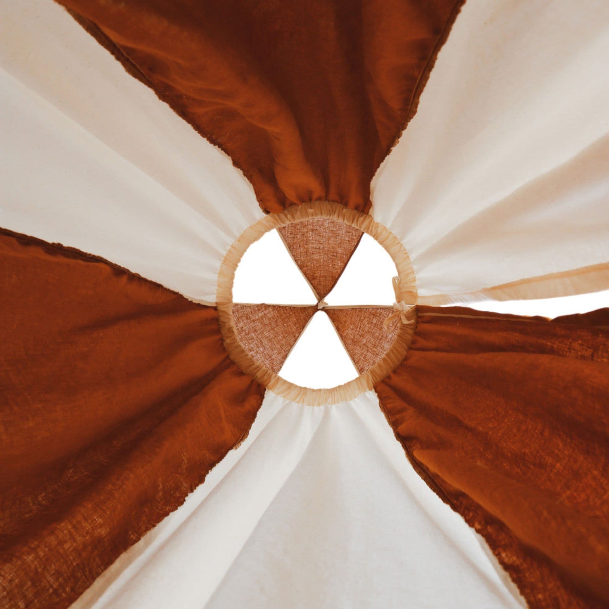 Linen Bed Canopy, Circus Linen Canopy