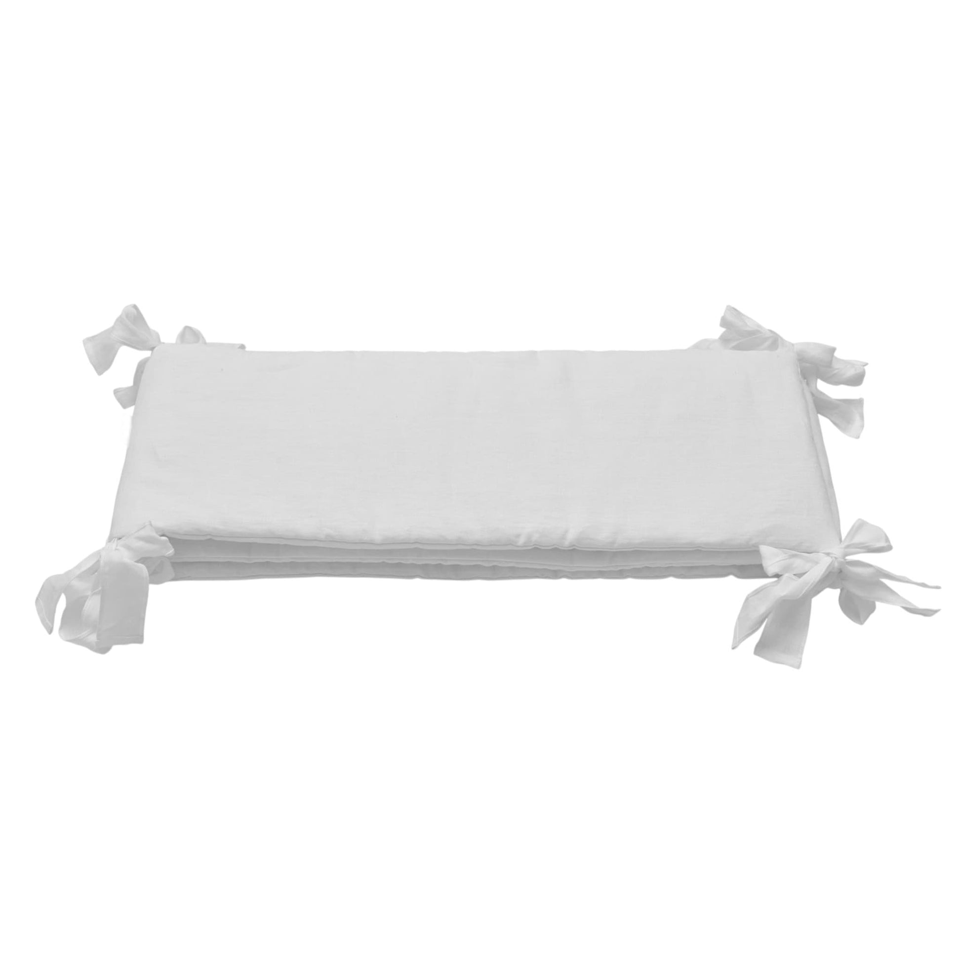 Linen Crib Bumper, Baby Crib Bumpers