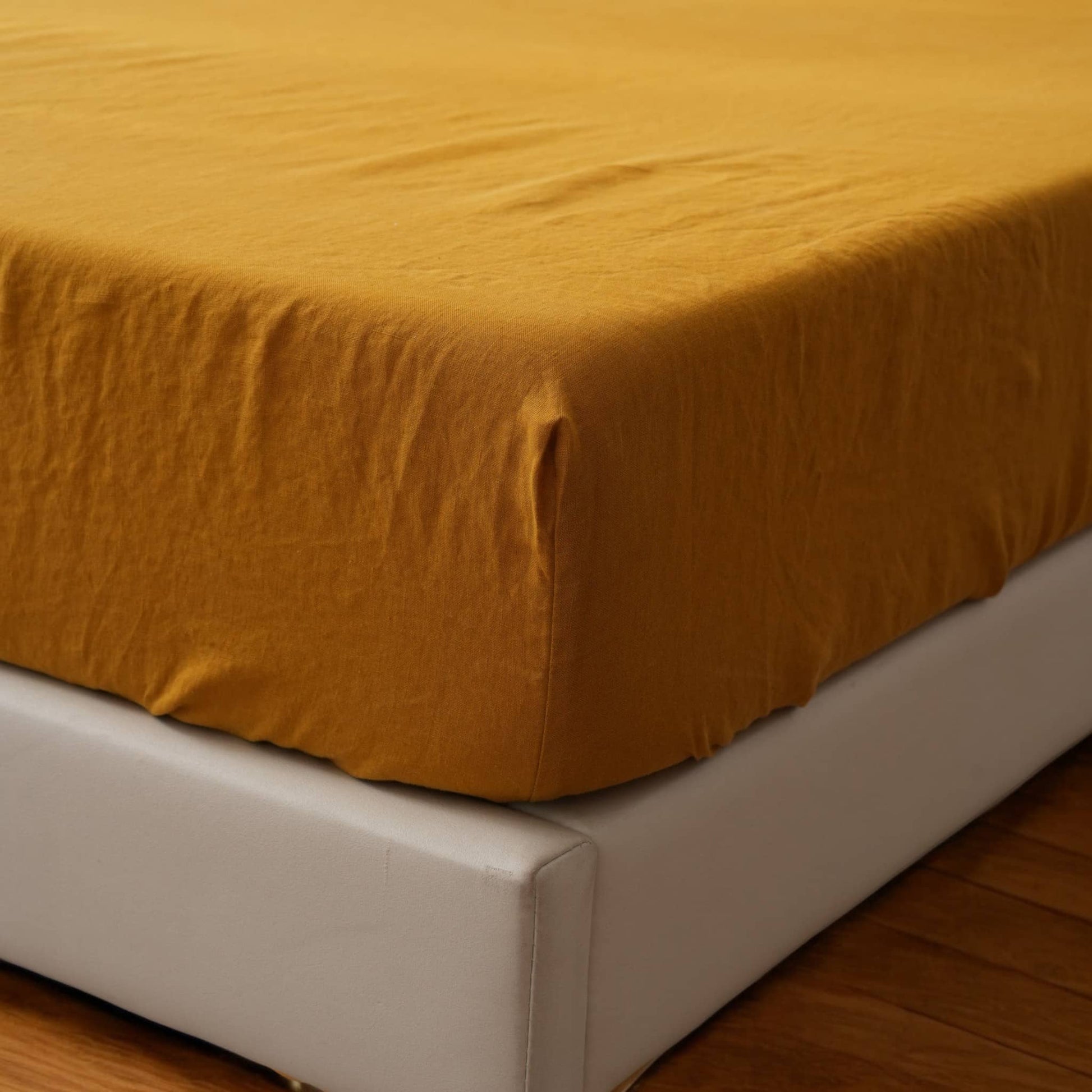 Linen Fitted Sheet, Linen Bed Sheets