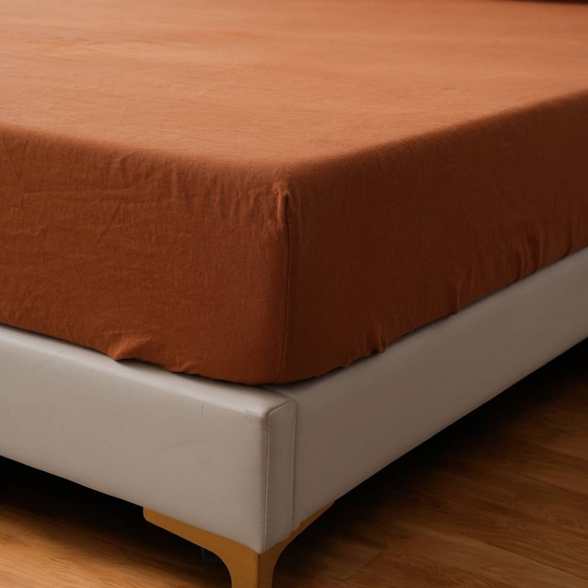 Linen Fitted Sheet, Linen Bed Sheets