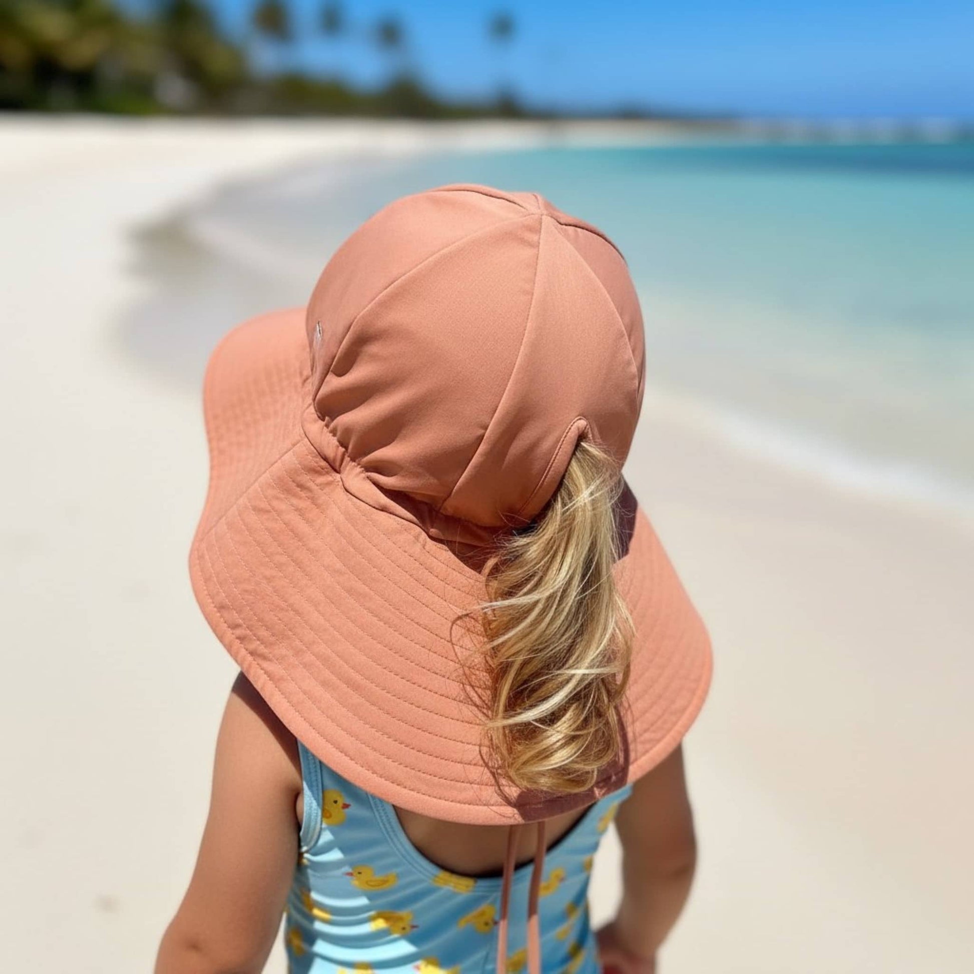 Linen Floppy Hat, Baby Sun Hats