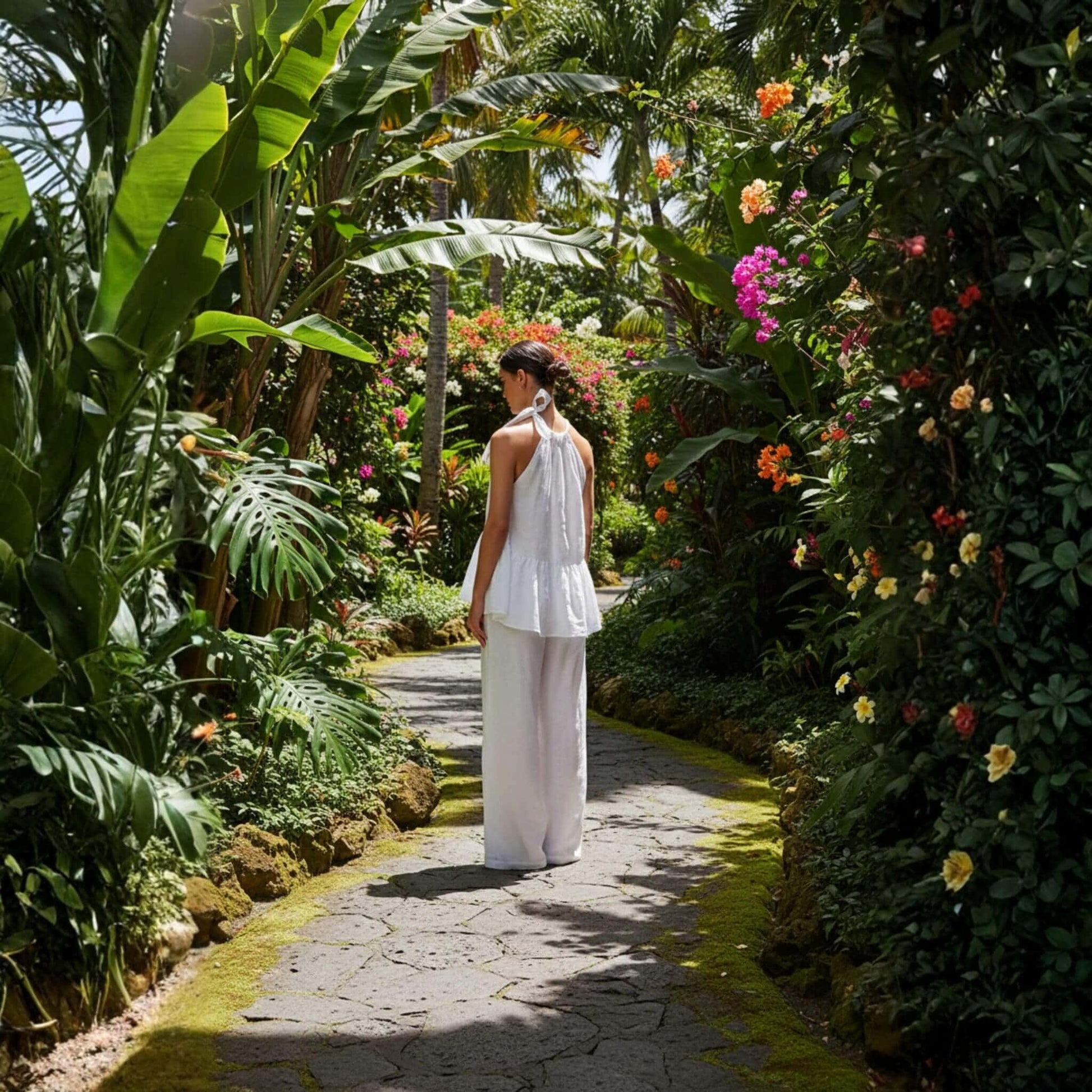 Linen Halter Top, Summer Linen Tops