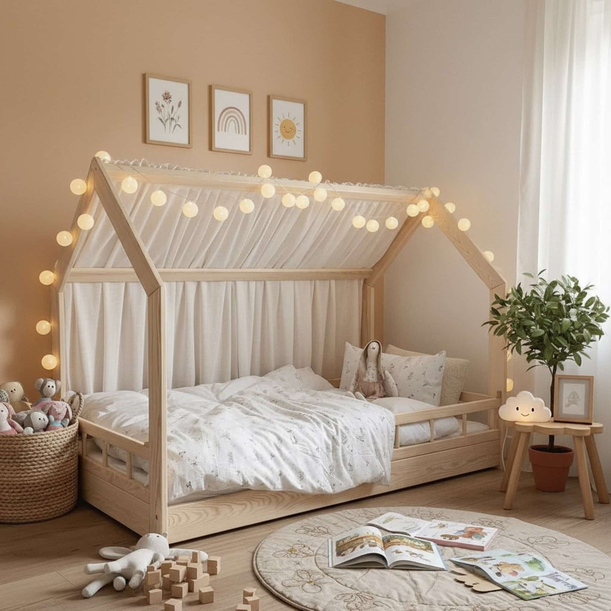 Linen House Bed Canopy, Bed Canopy Curtains