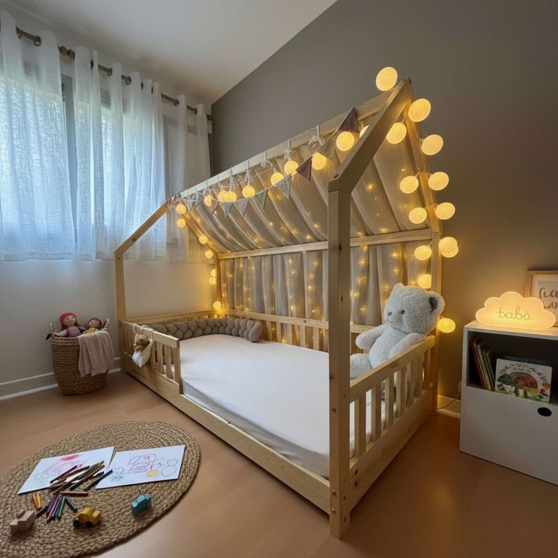 Linen House Bed Canopy, Curtains For Canopy Bed