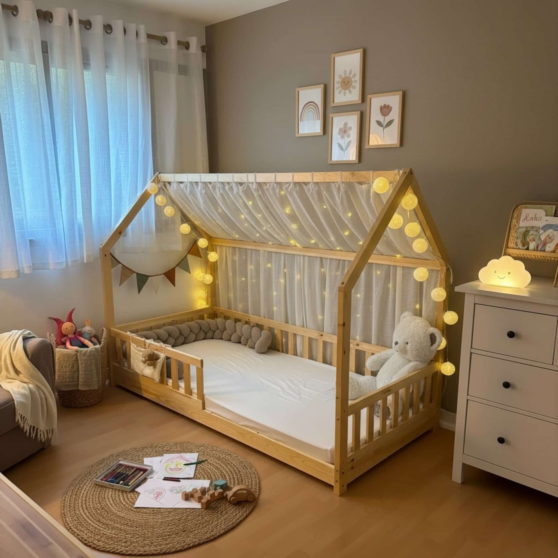 Linen House Bed Canopy, Curtains For Canopy Bed