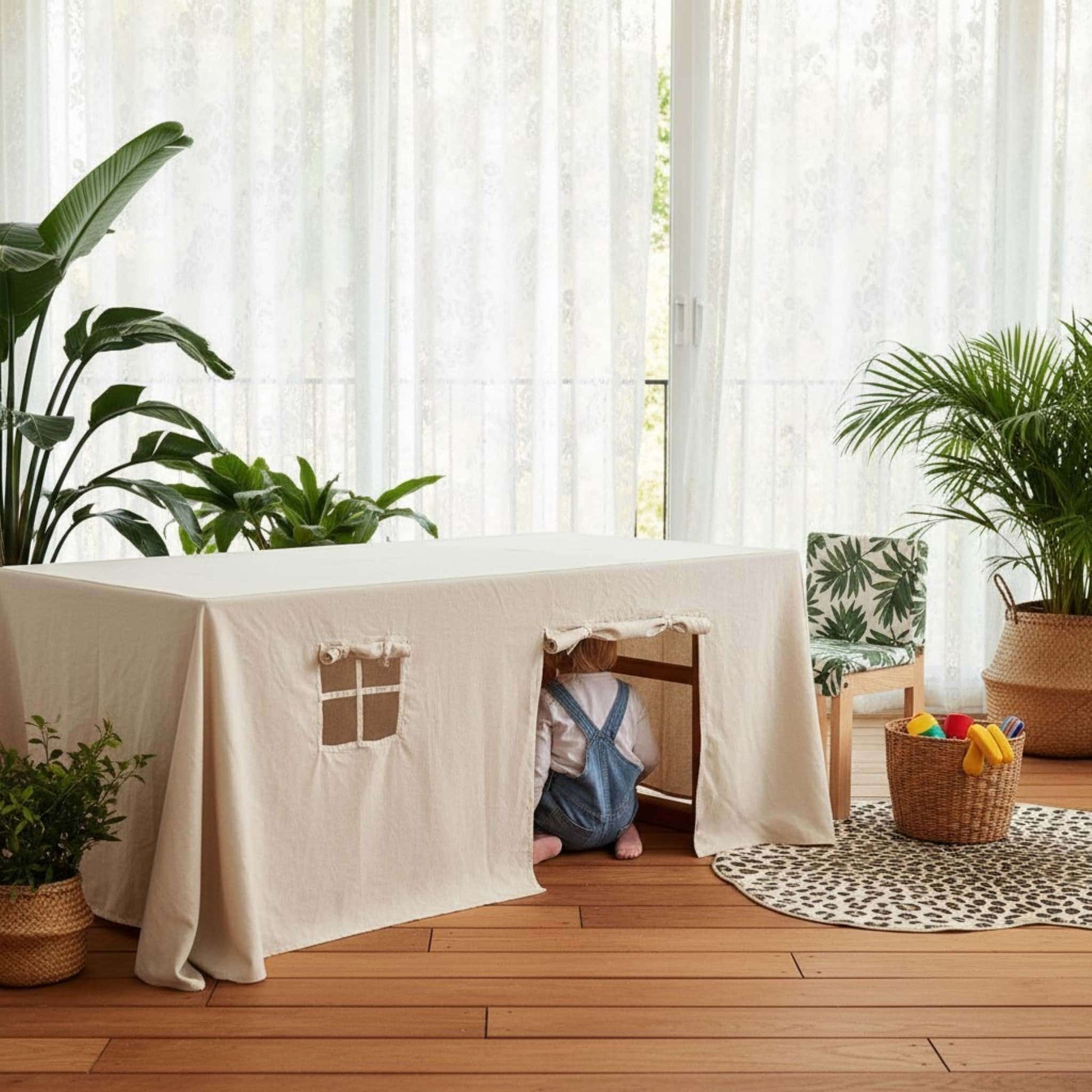 Linen House Tablecloth, Table Cover Playhouse