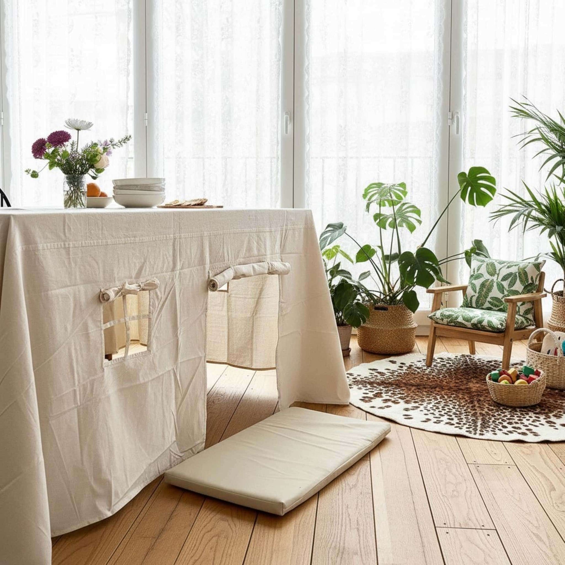 Linen House Tablecloth, Table Cover Playhouse