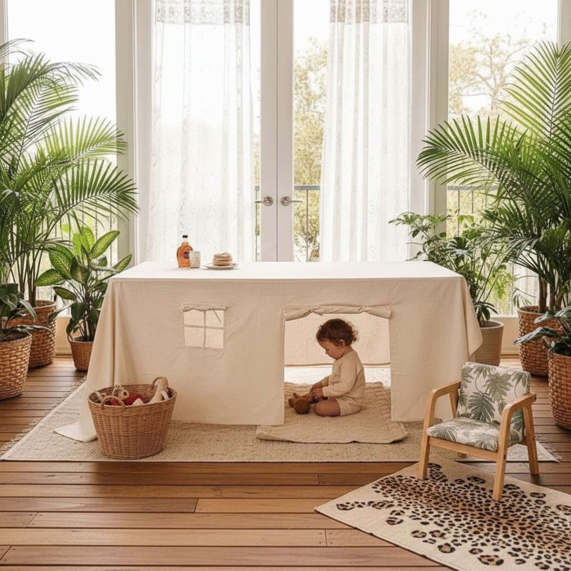 Linen House Tablecloth, Table Cover Playhouse