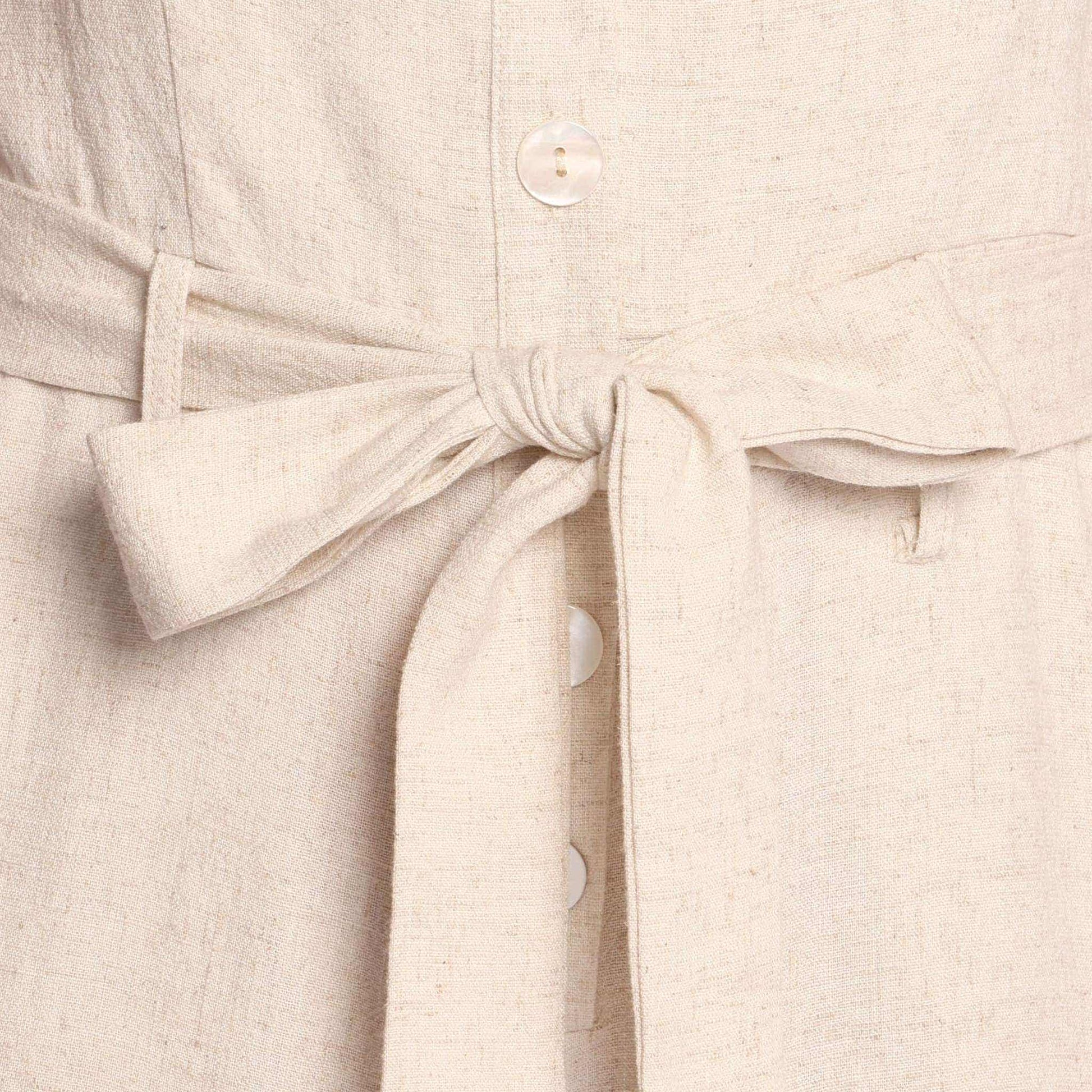 Linen Jumpsuit Women, Linen Wide Leg Jumpsuit