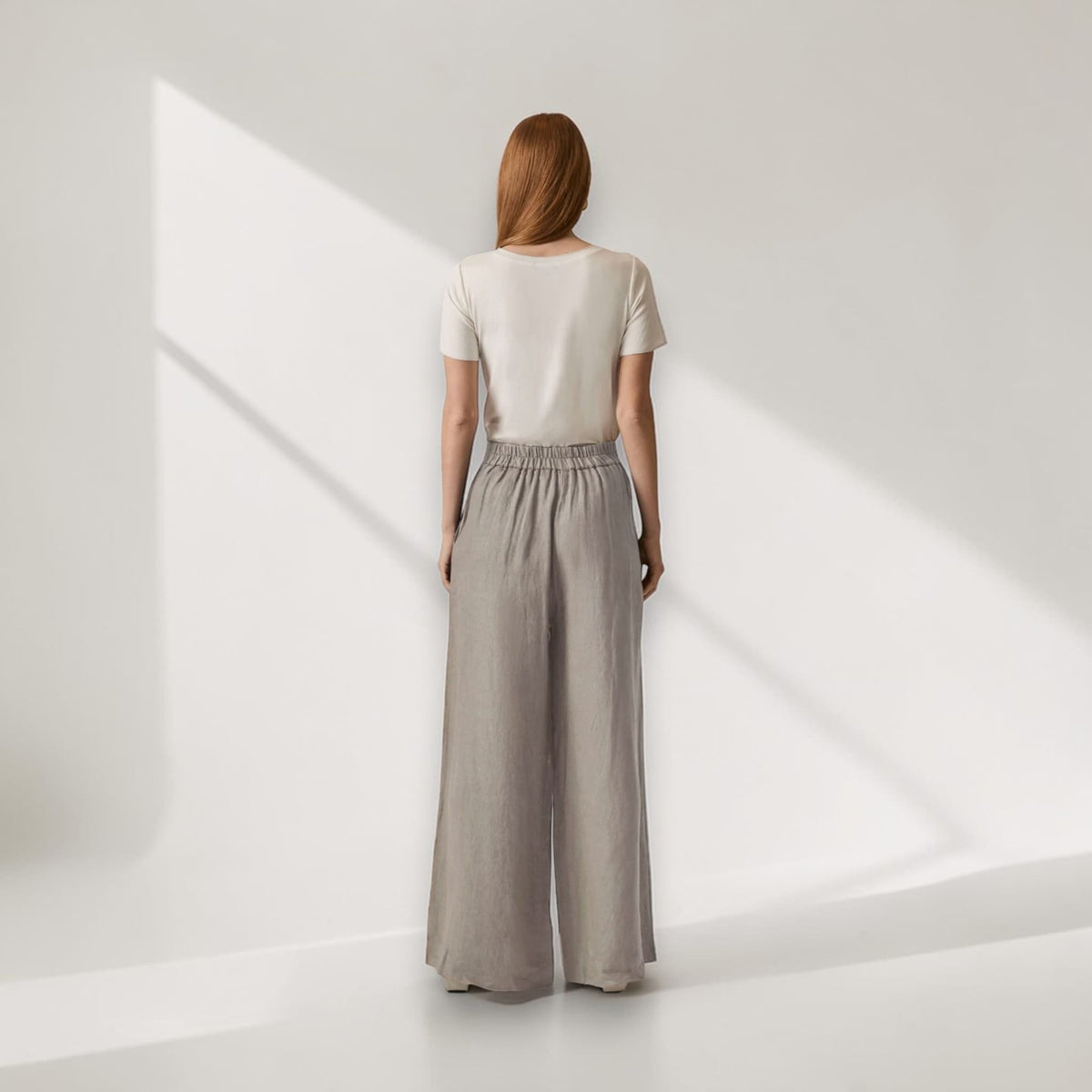 Linen Pants Women, High Waist Wide Leg Pants