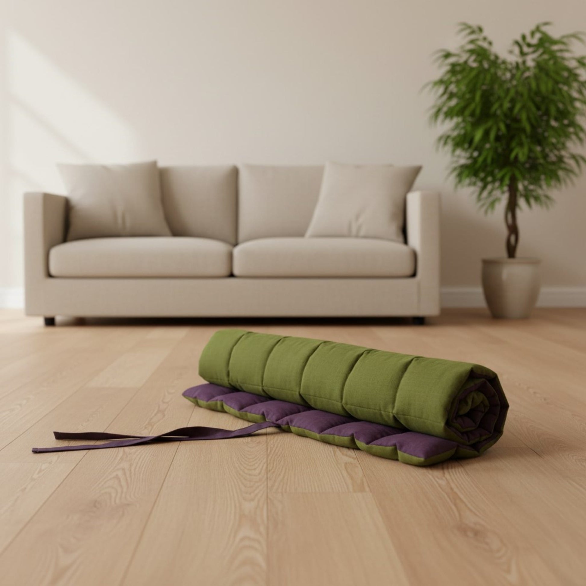 Linen Pet Mat, Two Sided Dog Mat