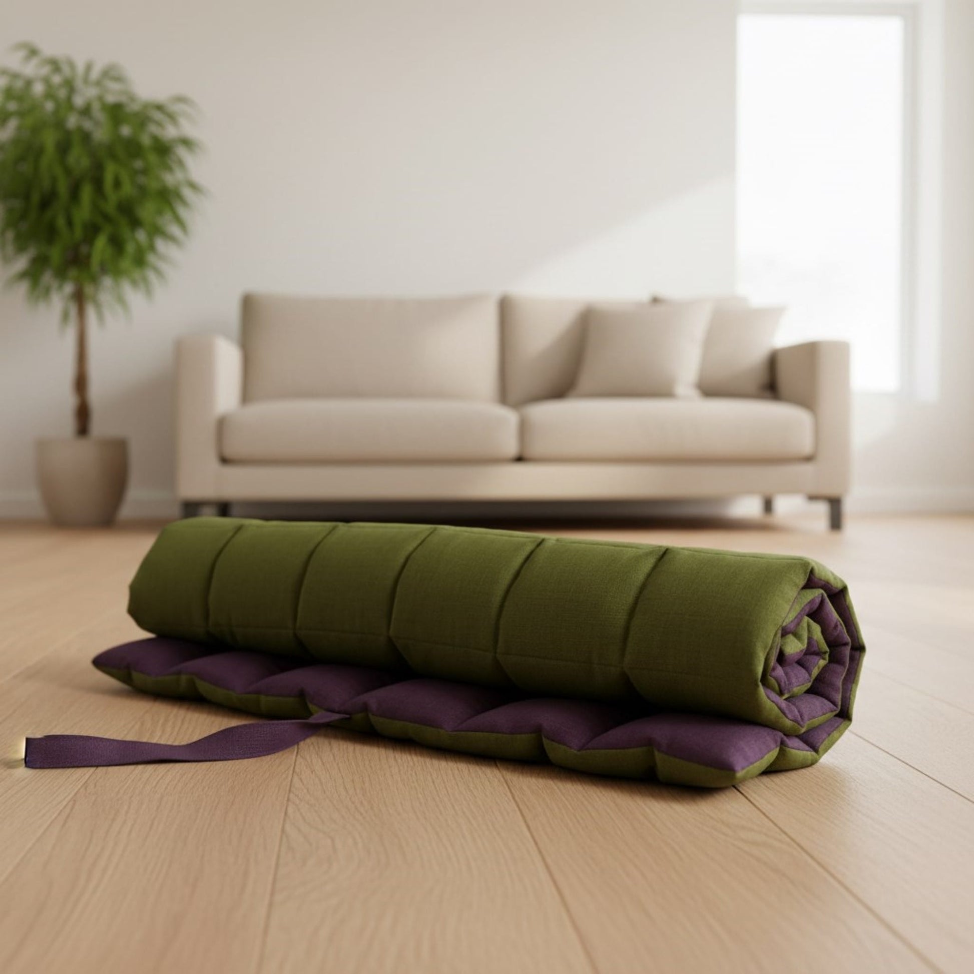 Linen Pet Mat, Two Sided Dog Mat