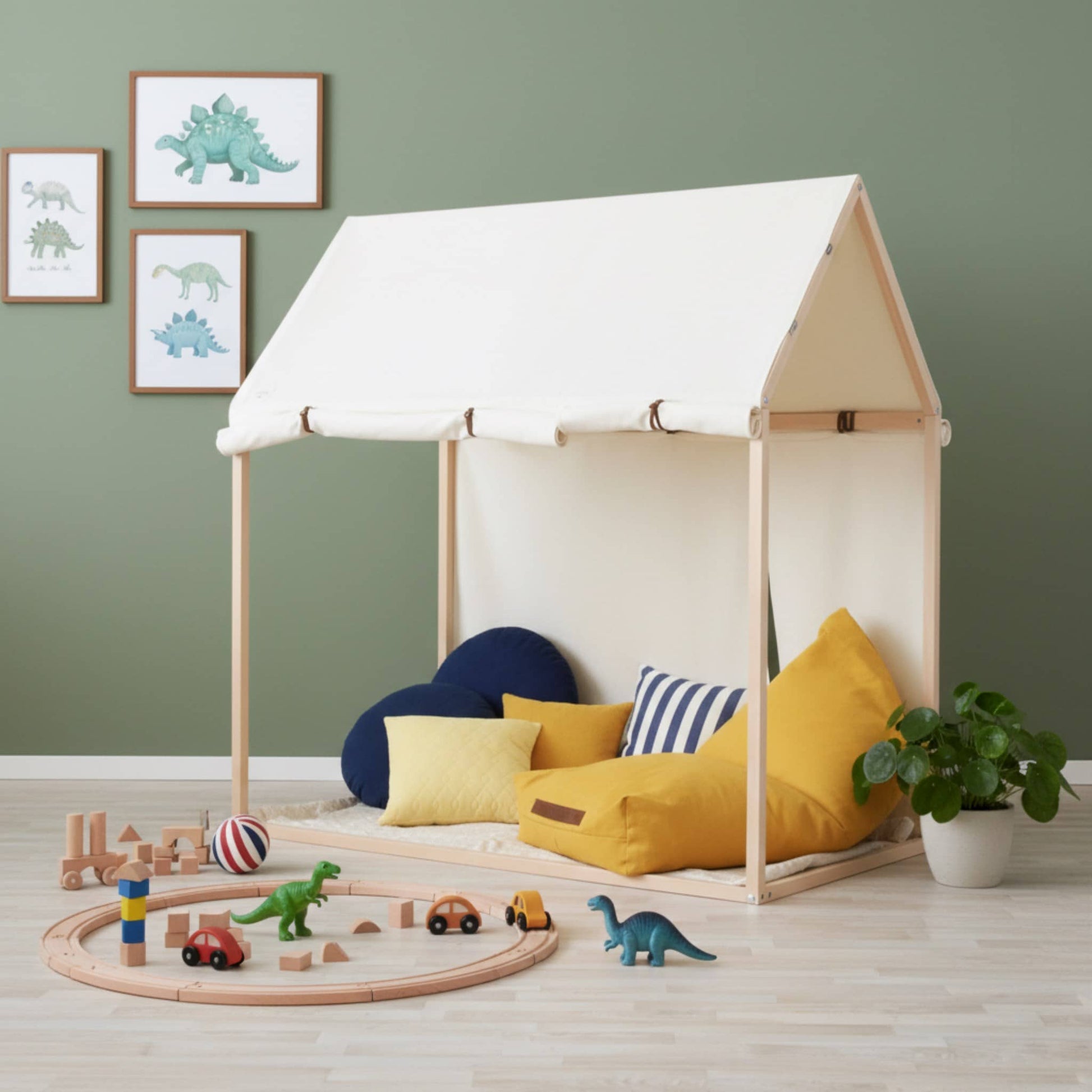 Linen Play House Tent, Play House Tent For Kids