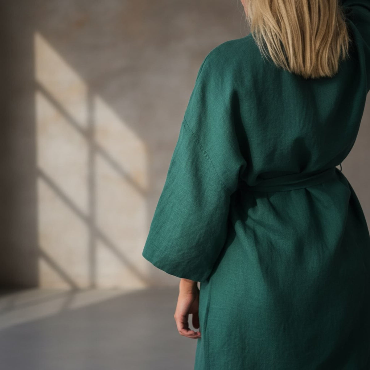 Linen Robe Womens, Linen Kimono Robe