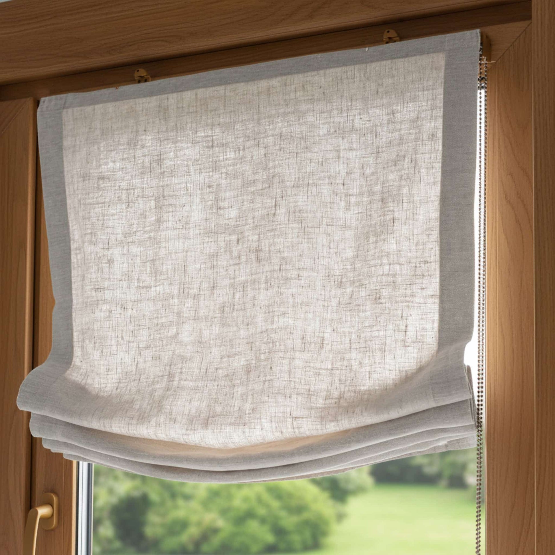 Linen Roman Blind, Linen Roman Shades