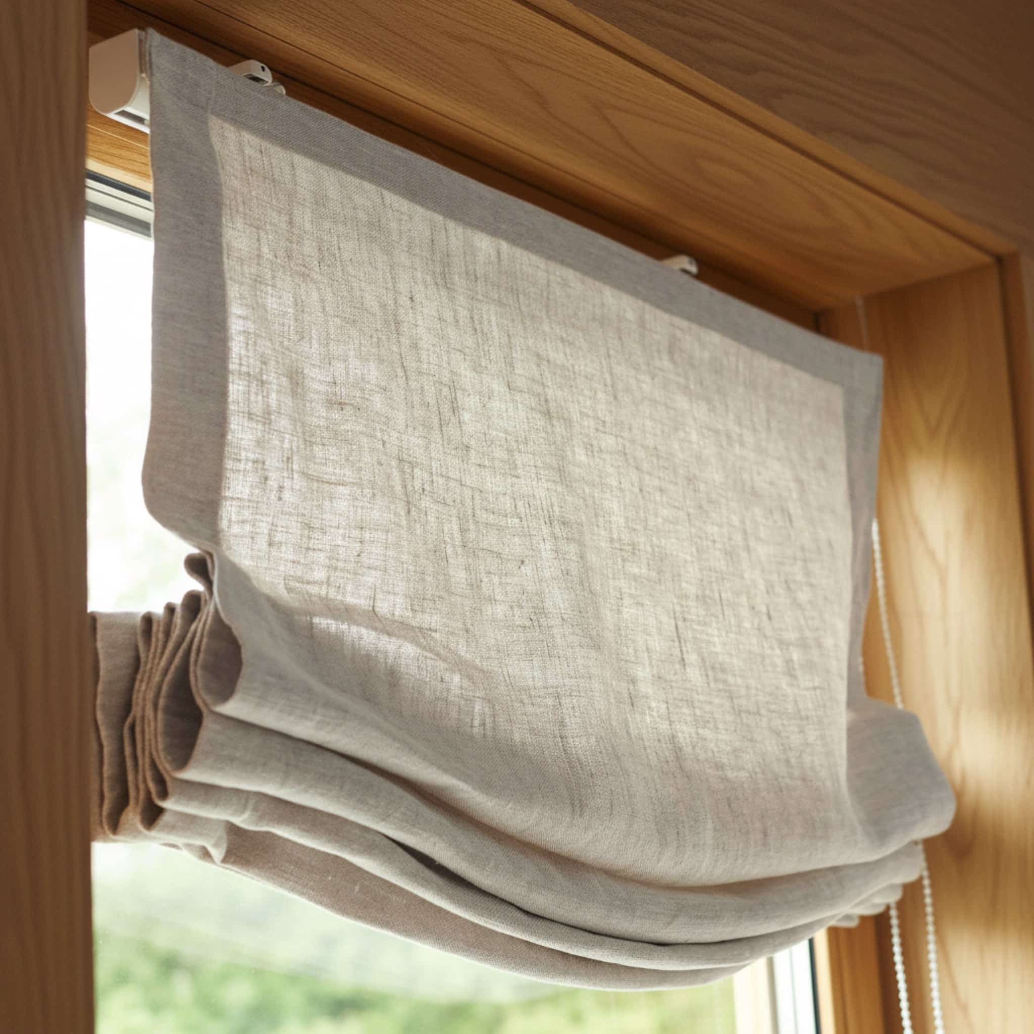 Linen Roman Blind, Linen Roman Shades
