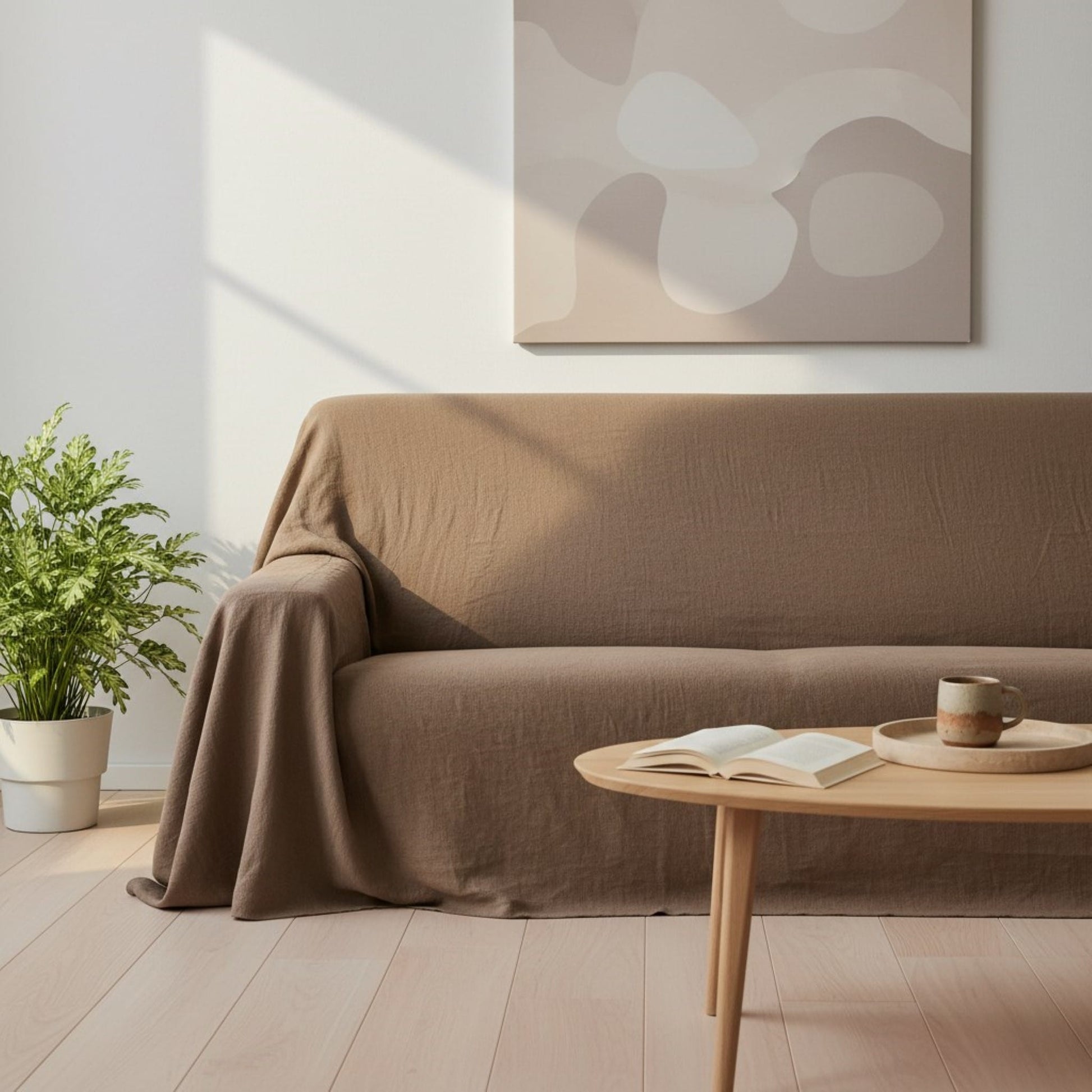 Linen Slipcover Sofa, Linen Couch Covers Sofa