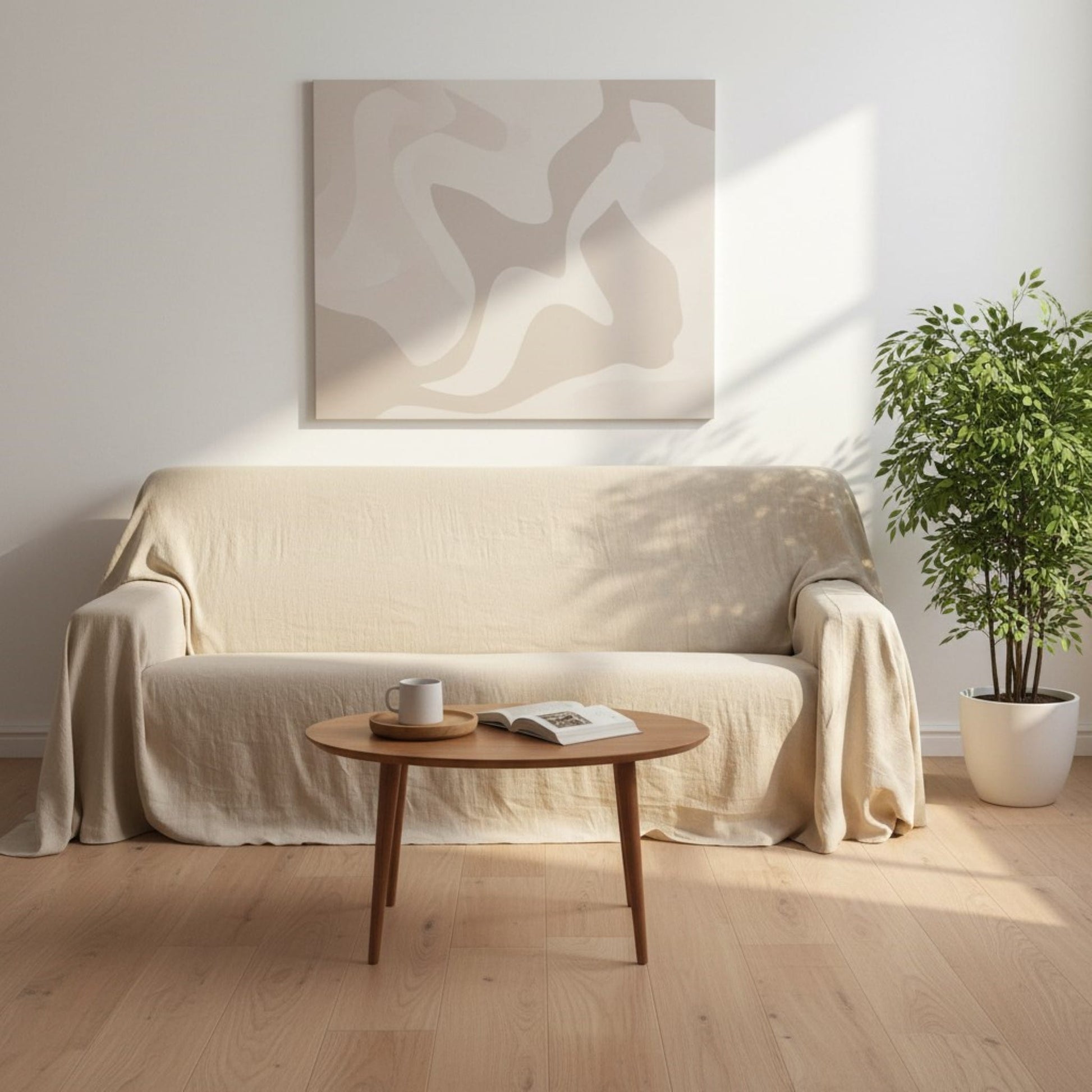 Linen Slipcover Sofa, Linen Couch Covers Sofa