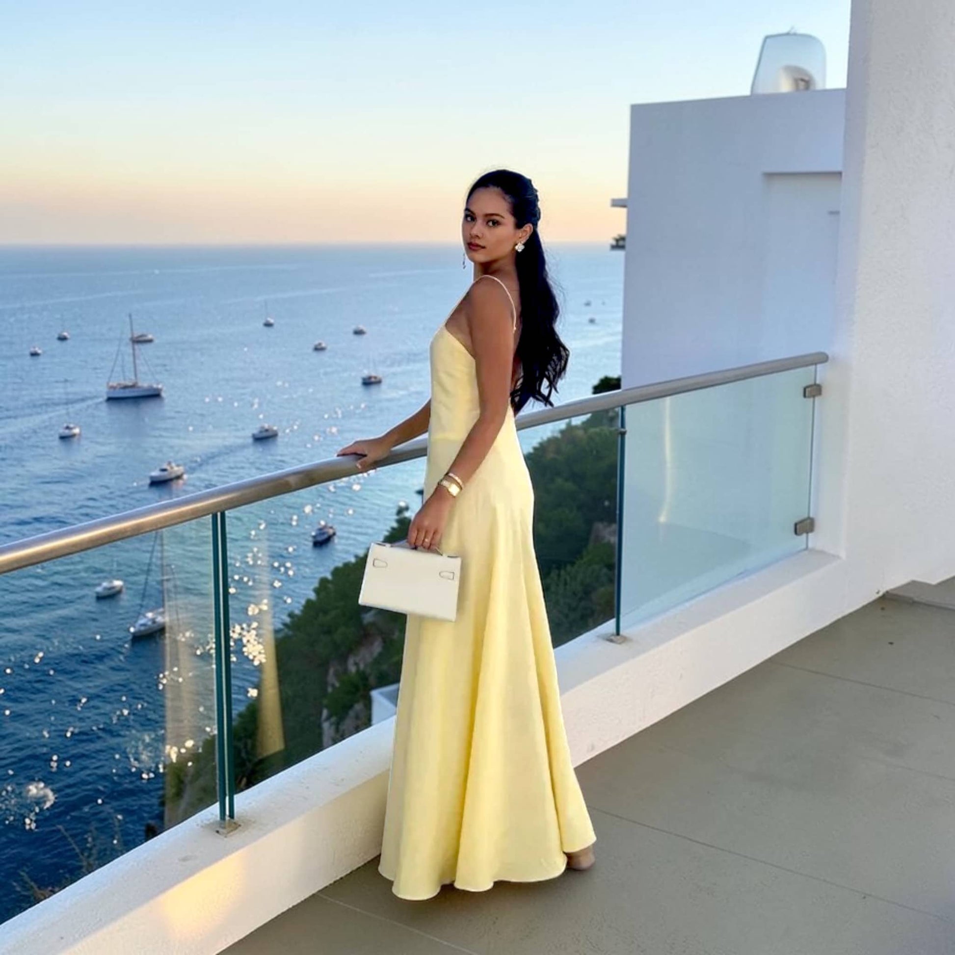 Linen Spaghetti Strap Maxi Dress, A Line Maxi Dress