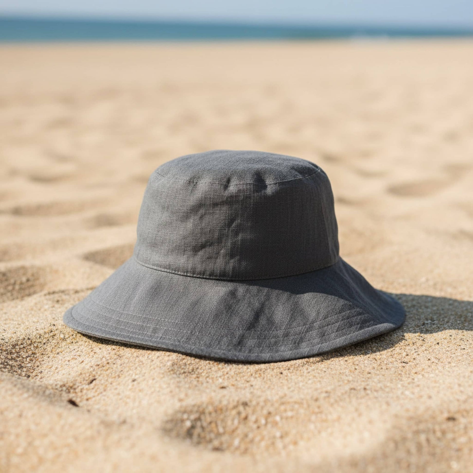 Linen Summer Hats, Linen Bucket Hat