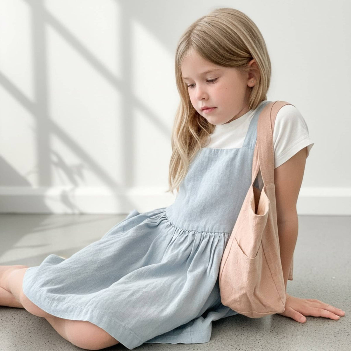 Linen Tote Bag For Kids, Kids Tote Bags