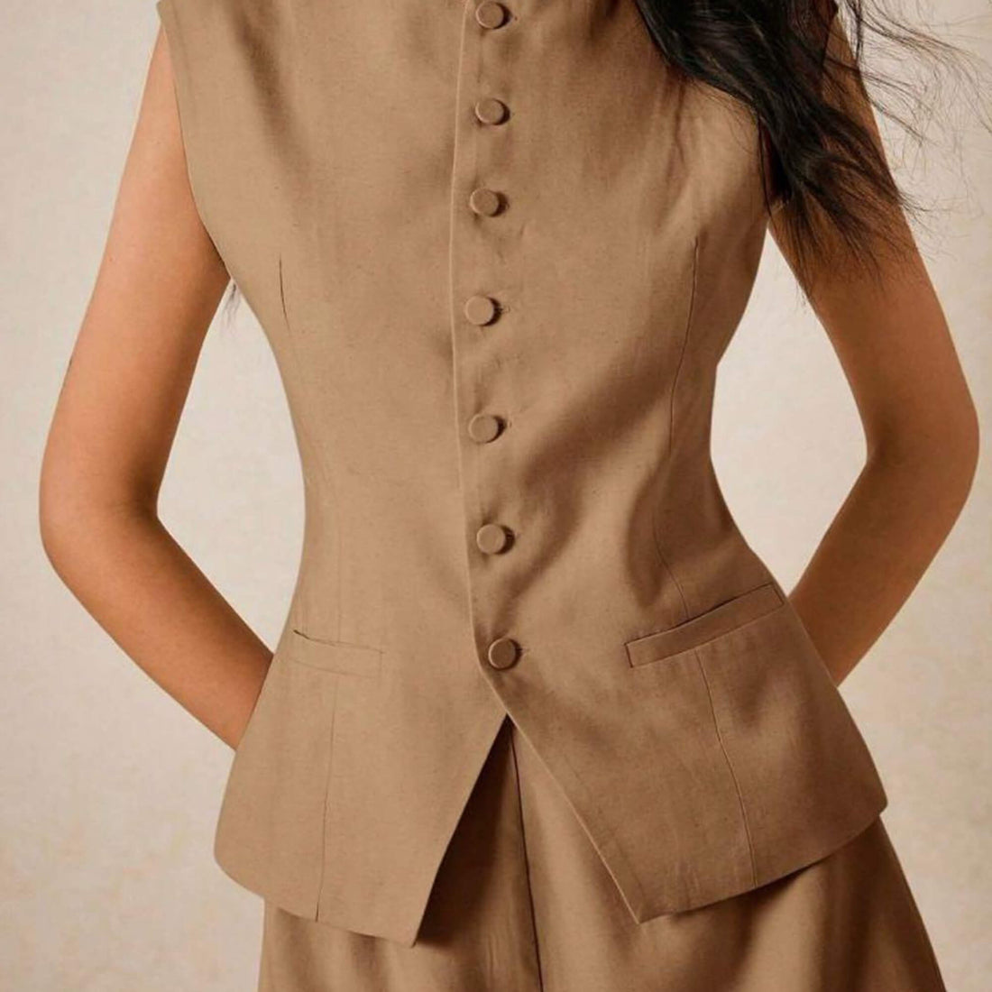 Linen Vest Top, Linen Top Womens