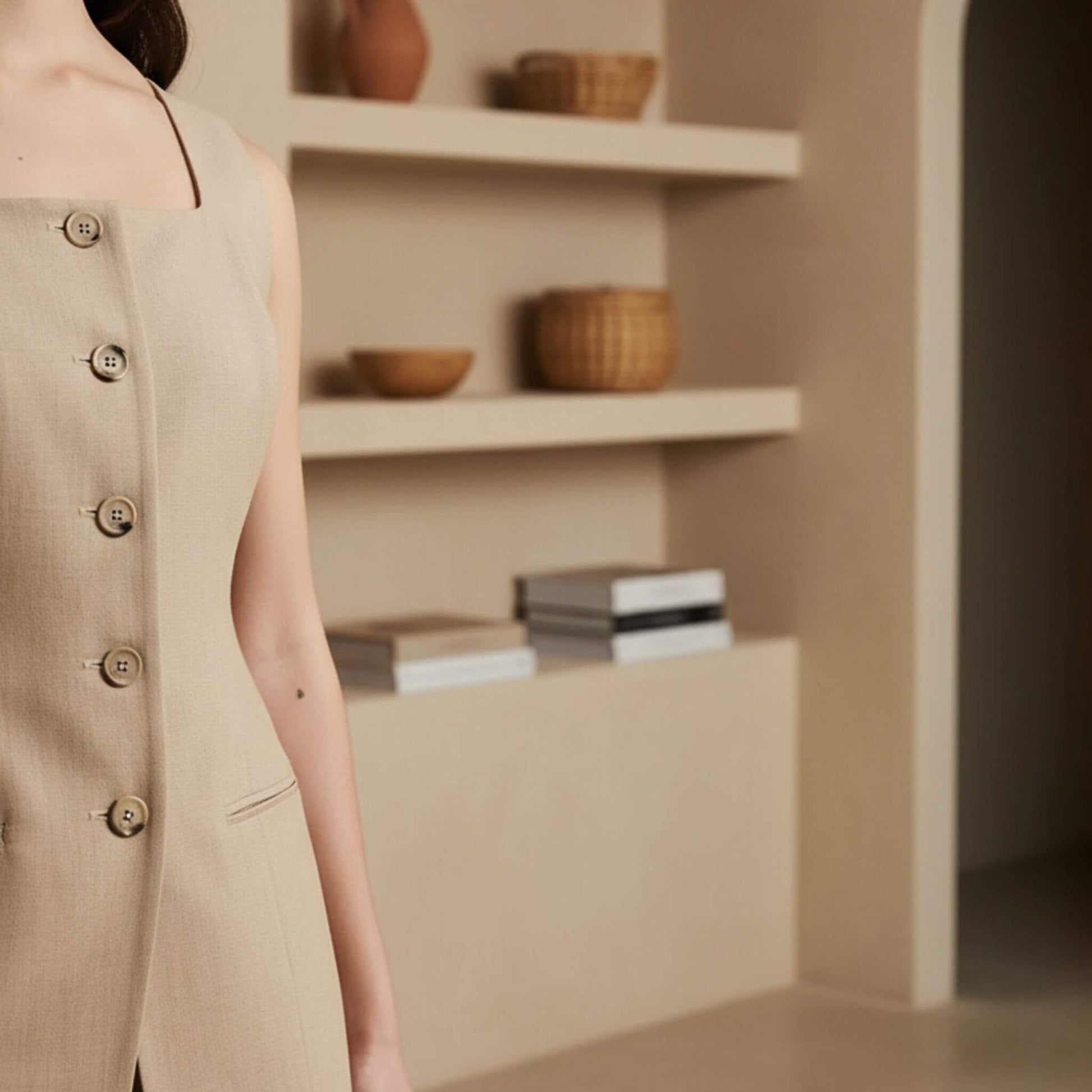 Linen Vest Womens, Sleeveless Linen Vest Top