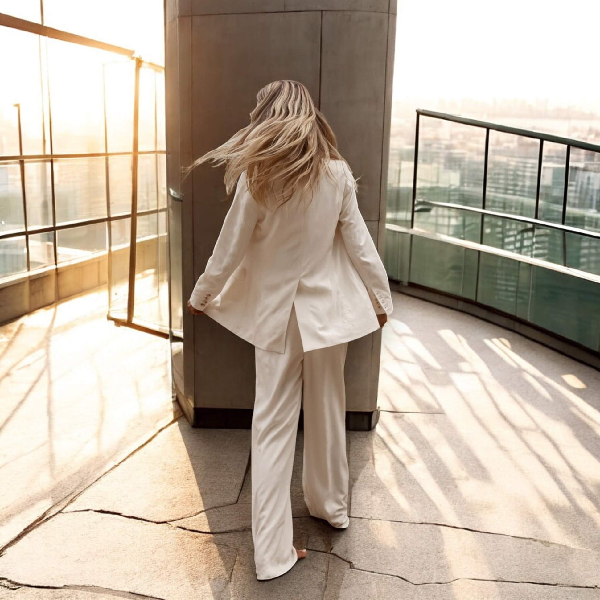 Linen Wide Leg Pants, Pleated Wide Leg Trousers