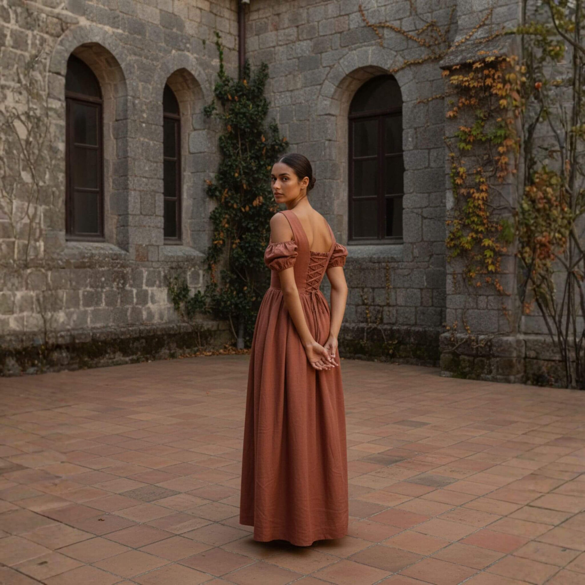 Off Shoulder Maxi Dress, Corset Maxi Dress