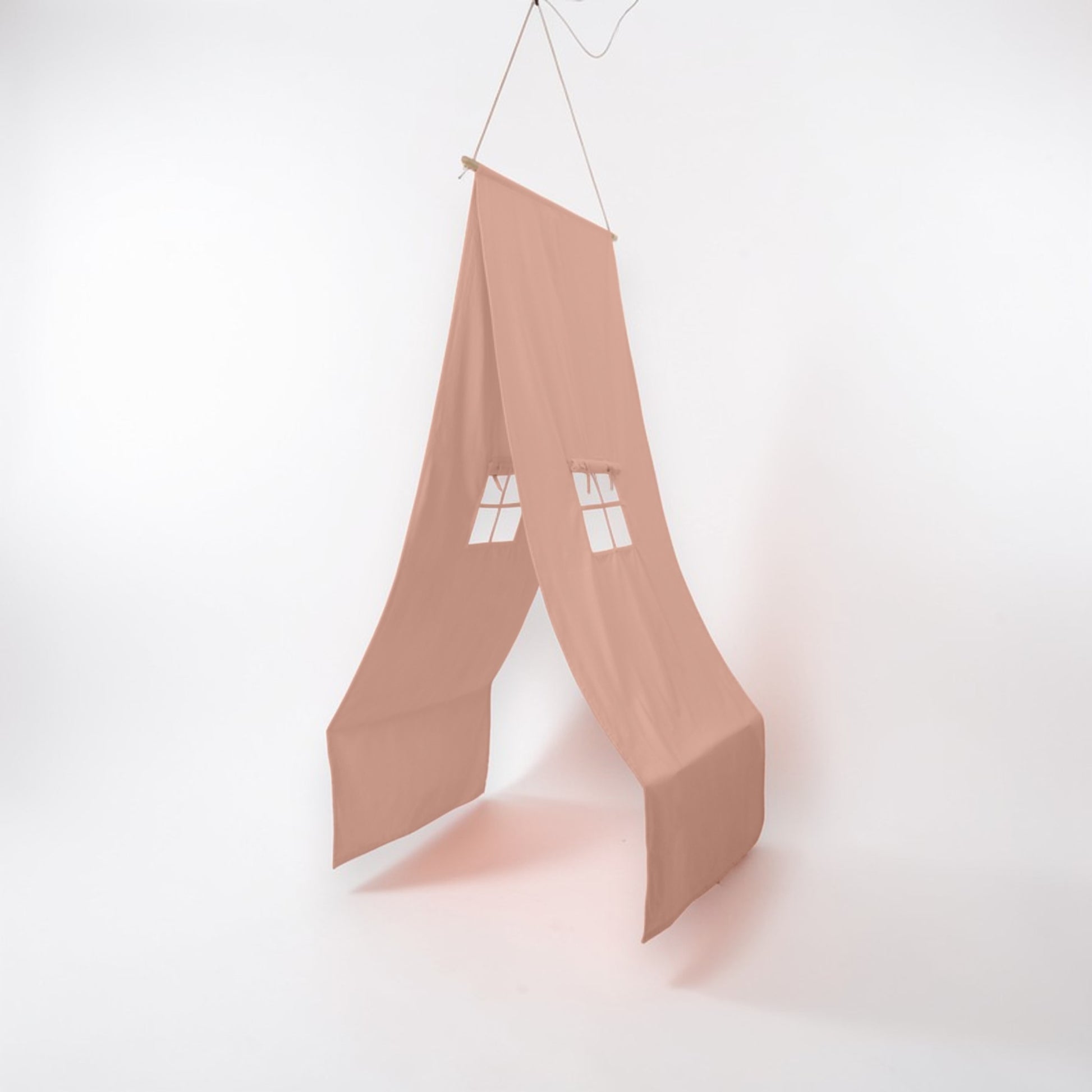 Settle Bed Canopy, Hanging Linen Canopy