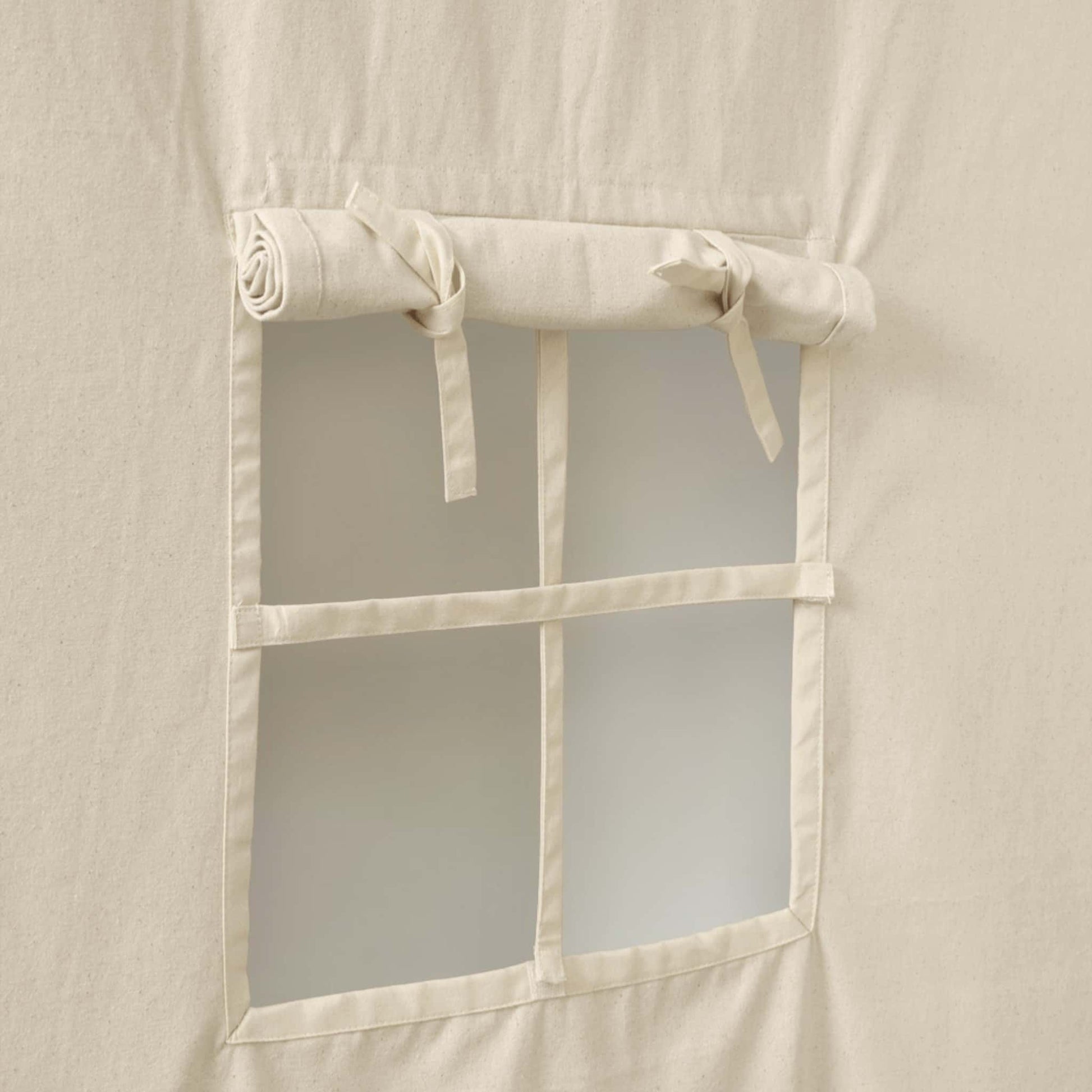 Settle Bed Canopy, Hanging Linen Canopy